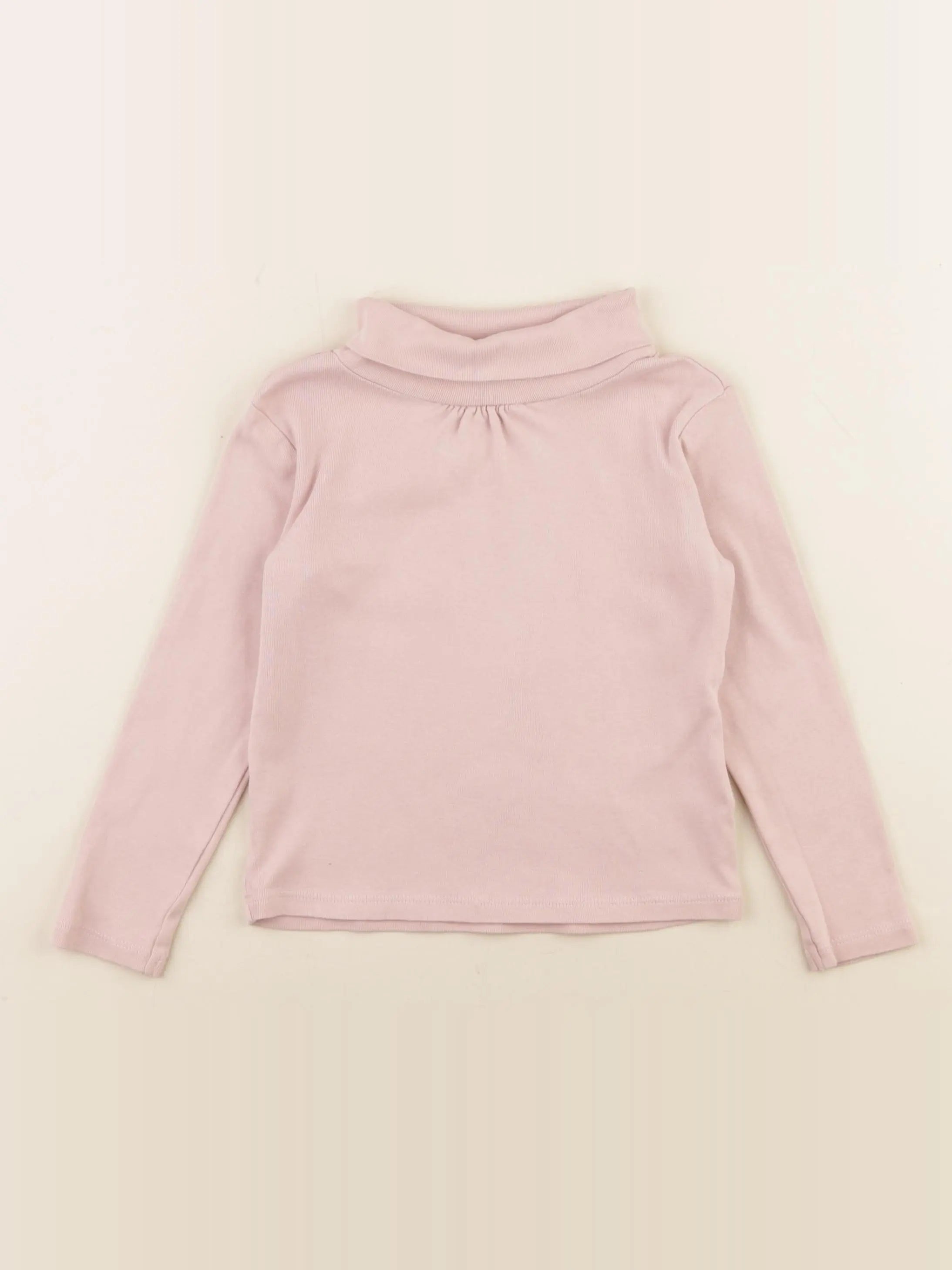 Vertbaudet - sous-pull rose - 4 ans