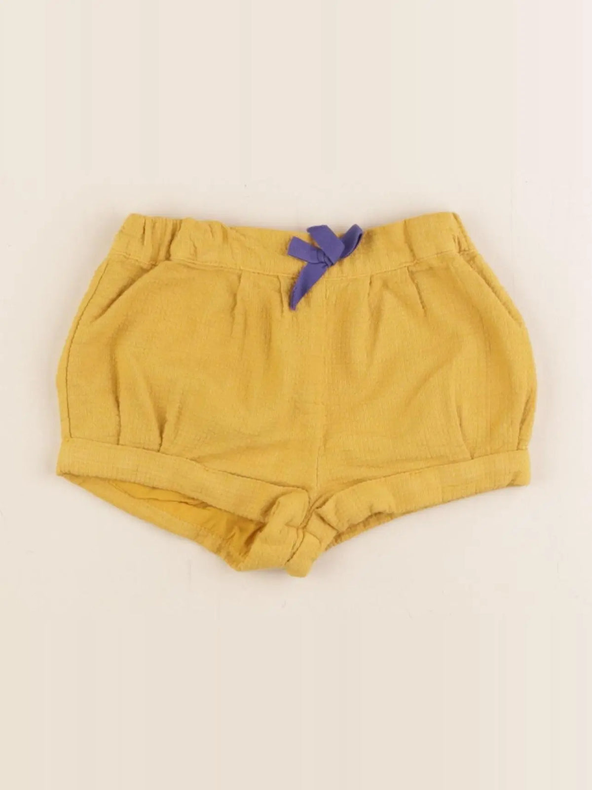 Cyrillus - short jaune - 6 mois