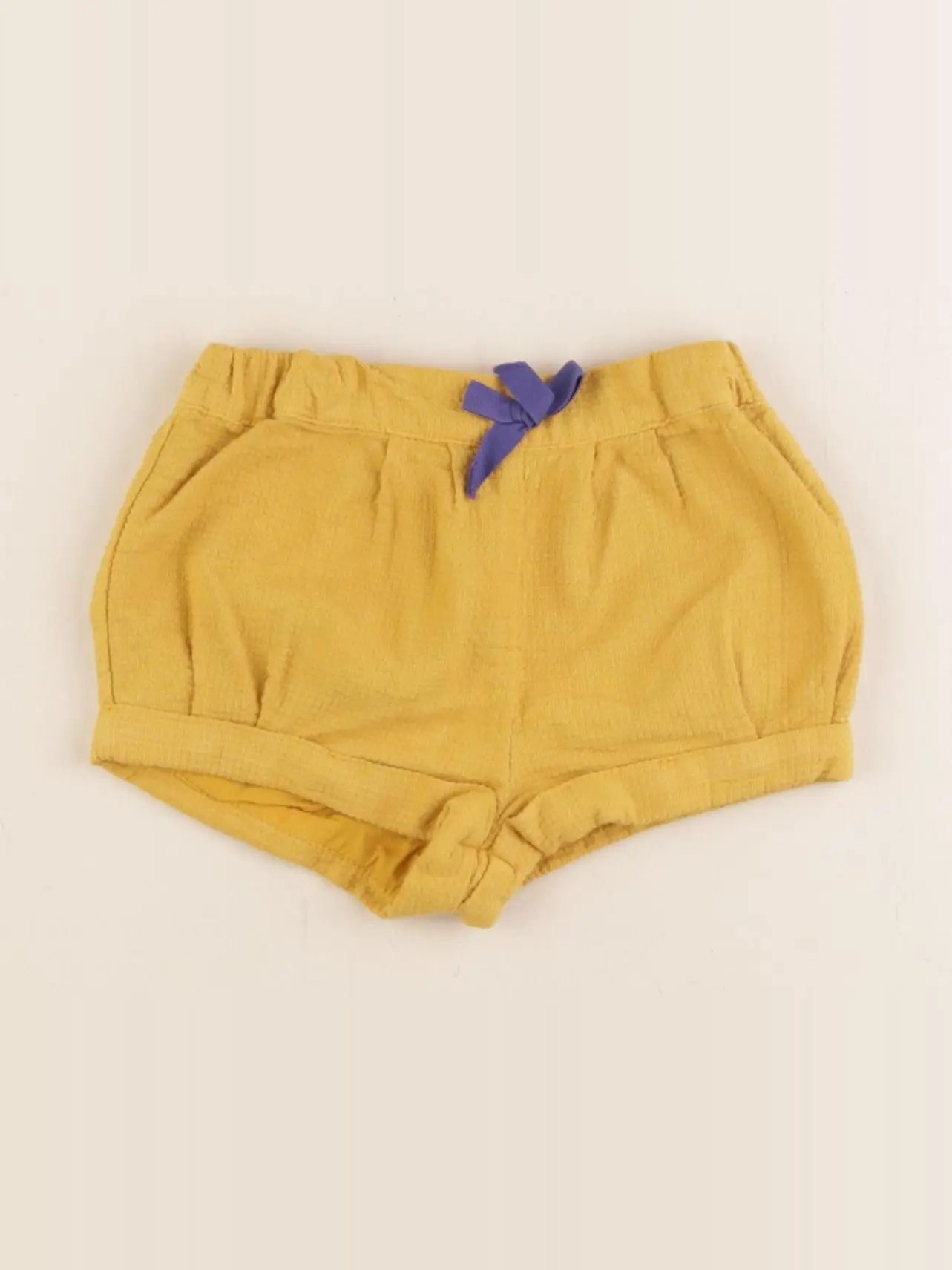 Cyrillus - short jaune - 6 mois