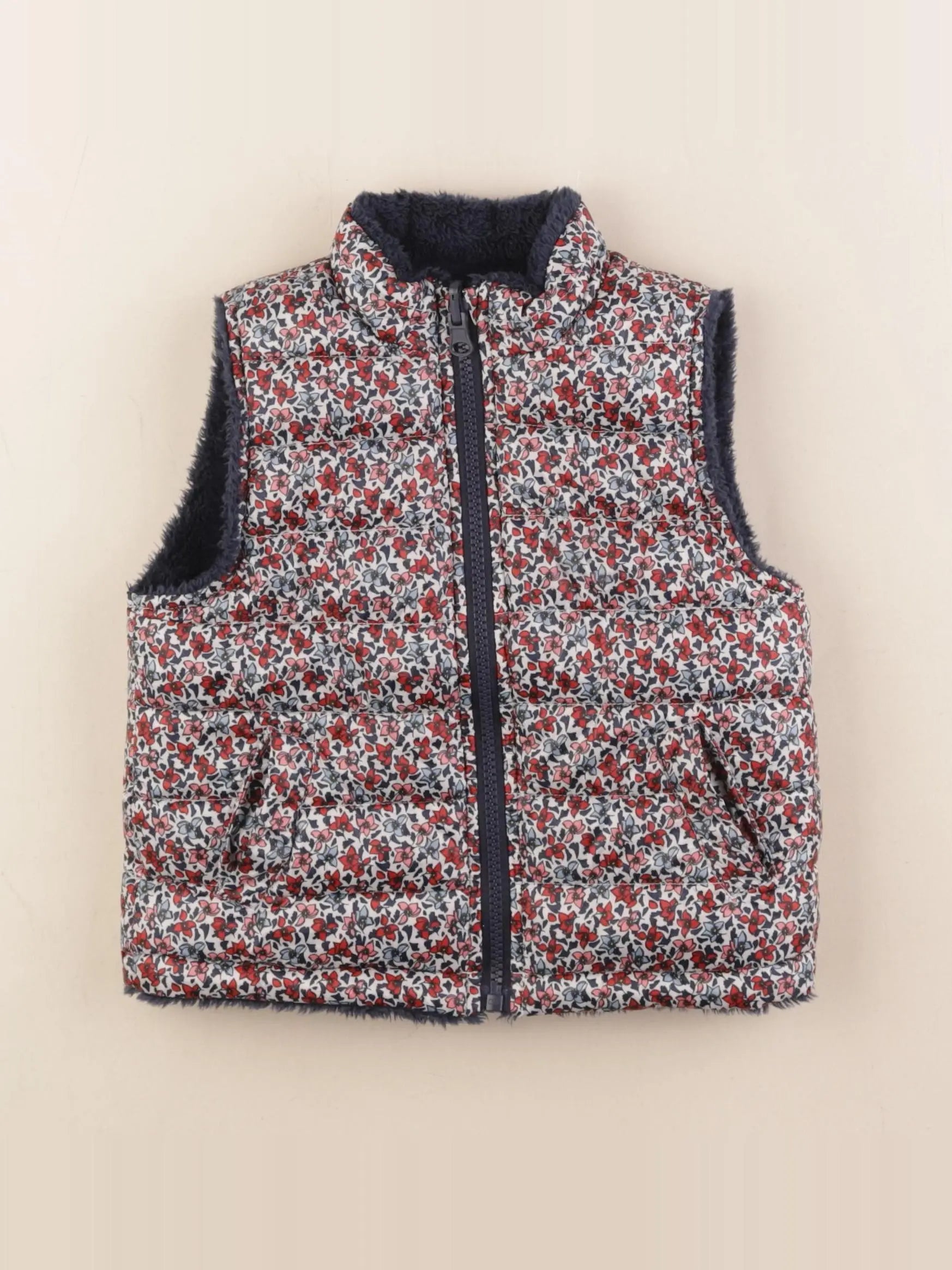 Boutchou - doudoune multicolore - 18 mois