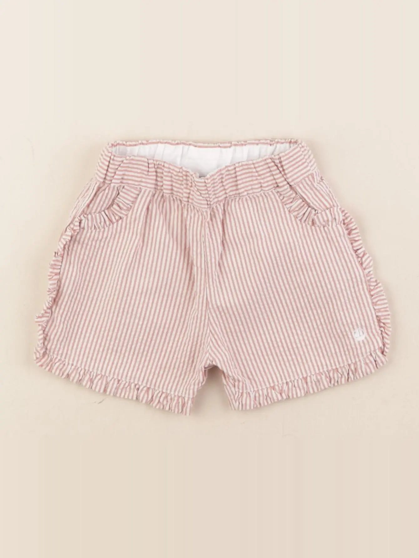 Petit Bateau - short rose - 12 mois