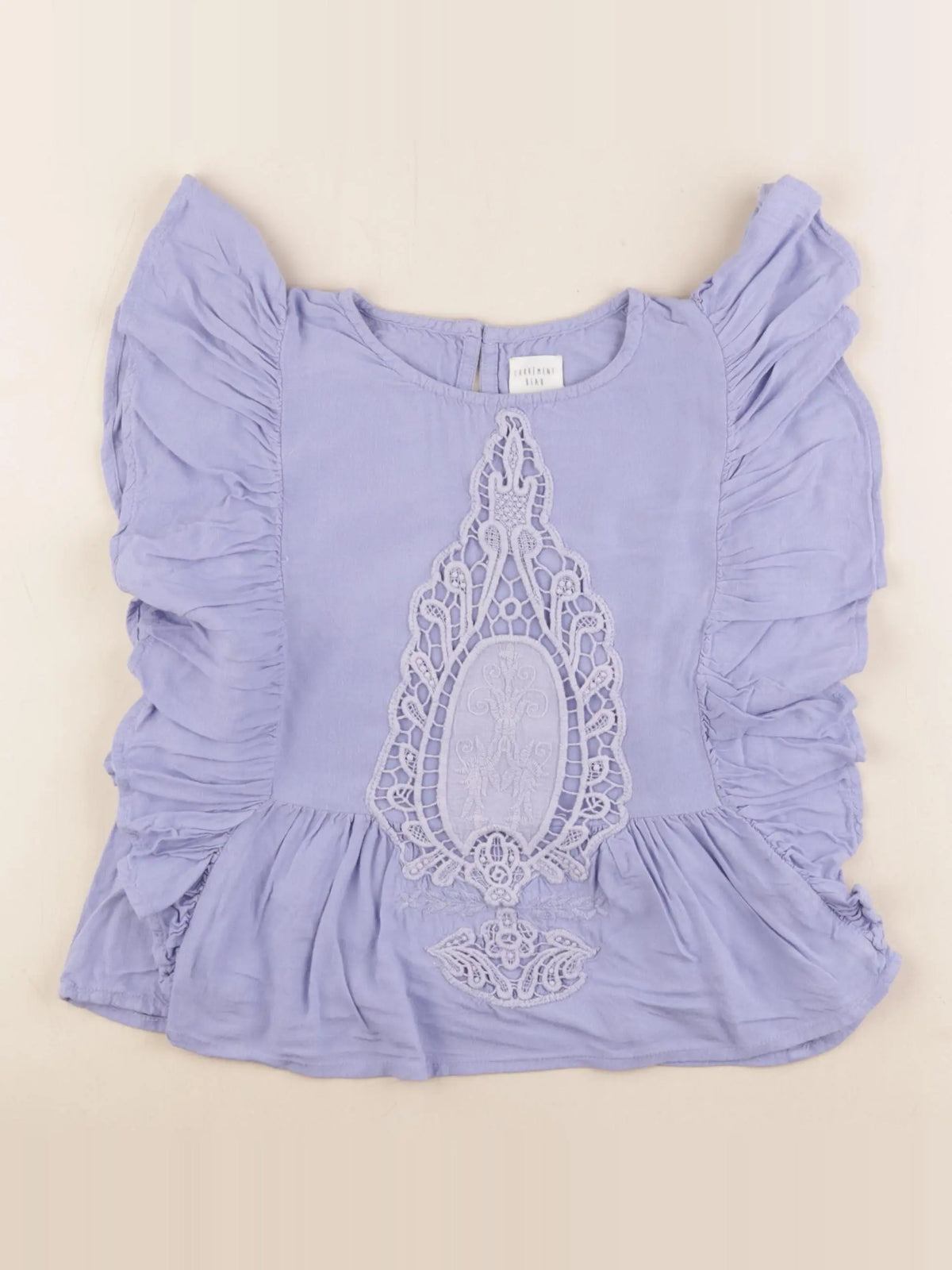 Carrément Beau - blouse bleu - 8 ans
