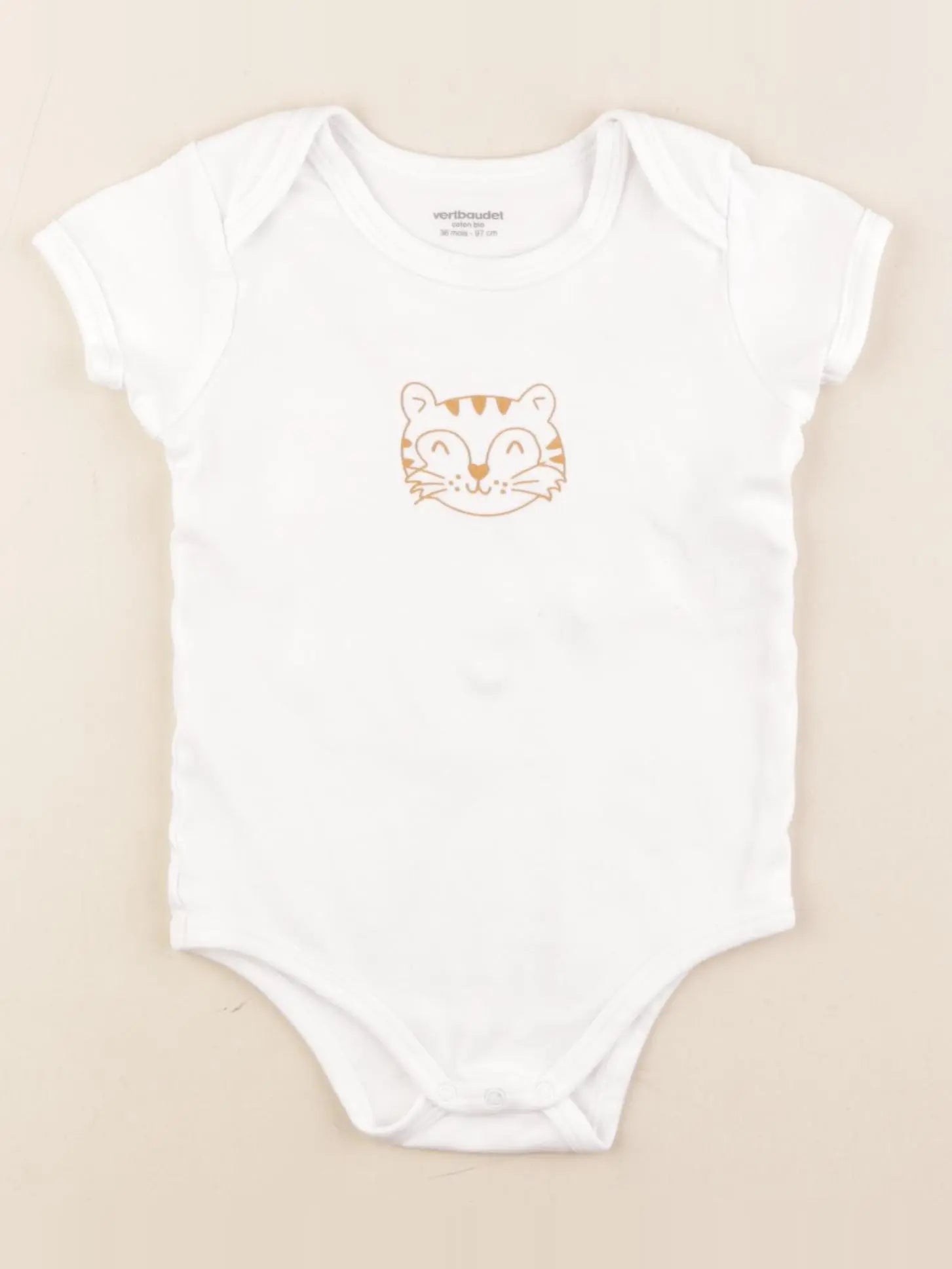 Vertbaudet - body blanc - 36 mois