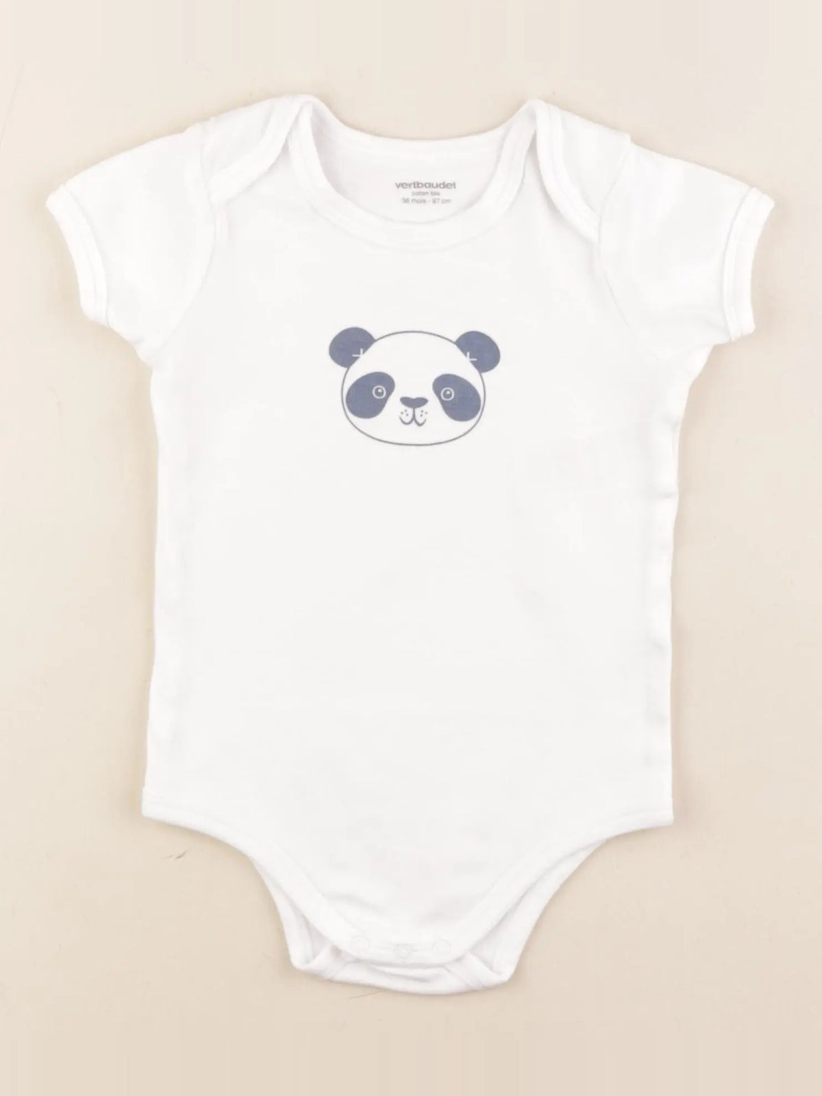 Vertbaudet - body blanc - 36 mois