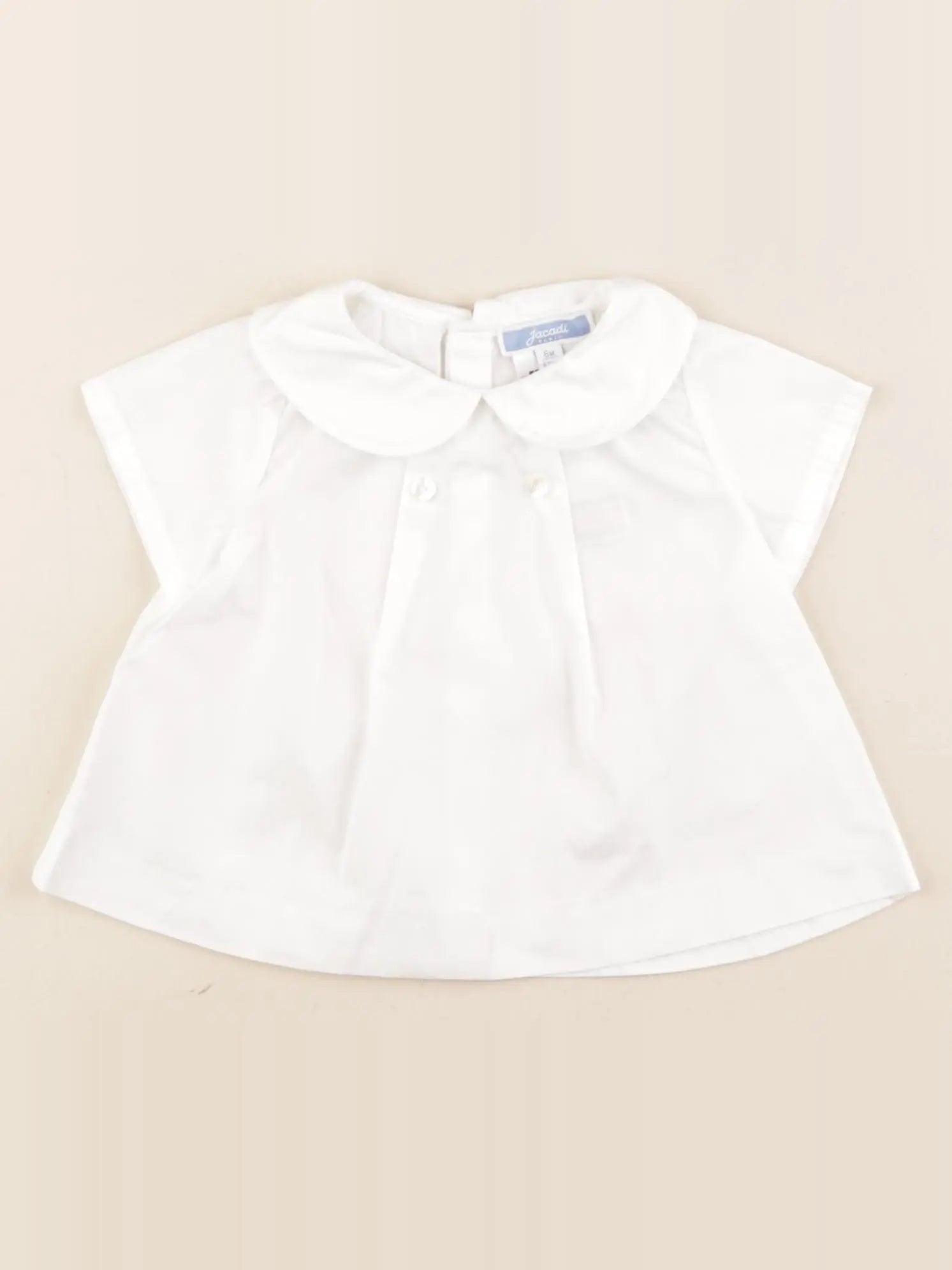 Jacadi - blouse blanc - 6 mois