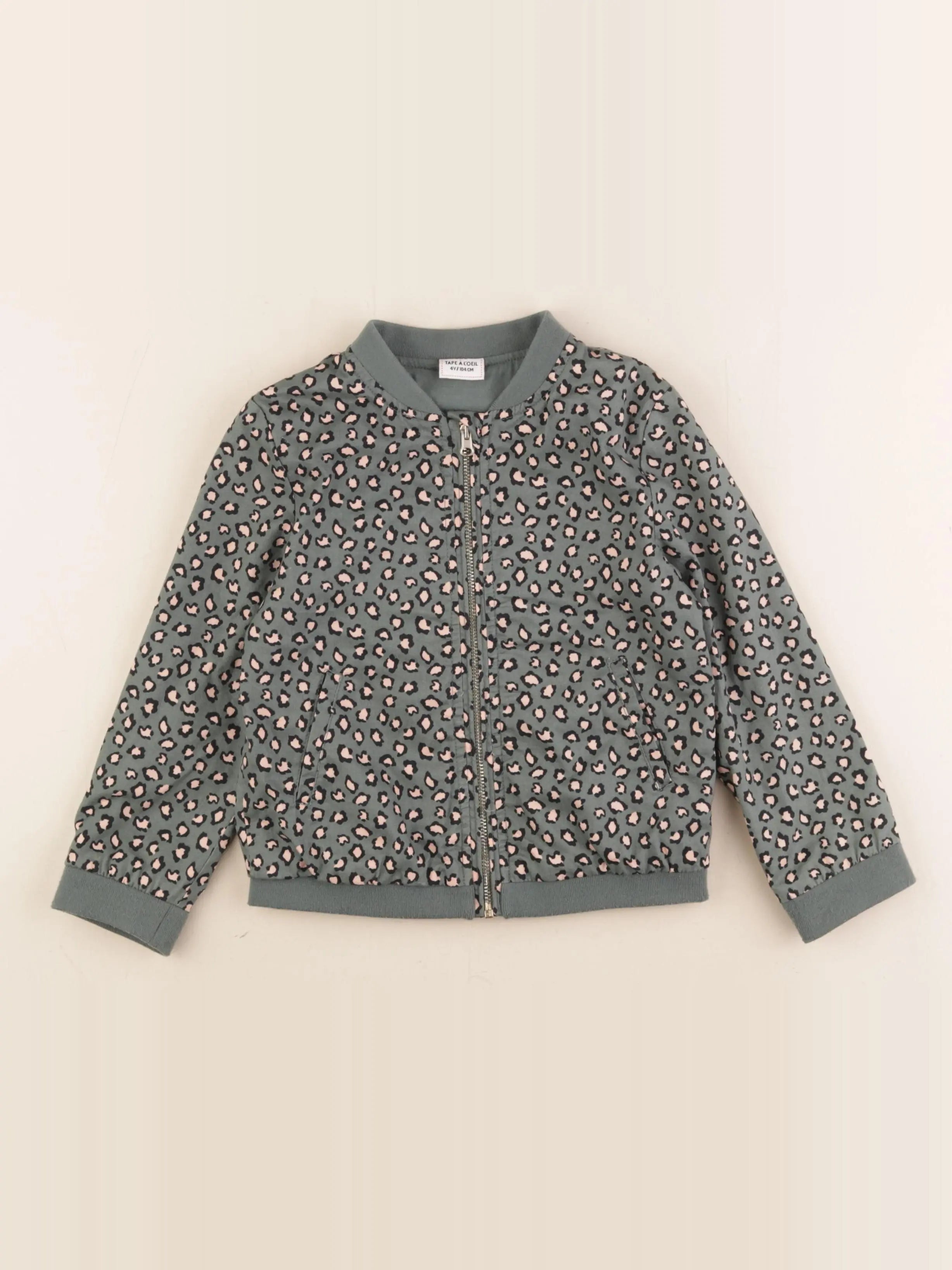 Tape à l'oeil - veste vert - 4 ans