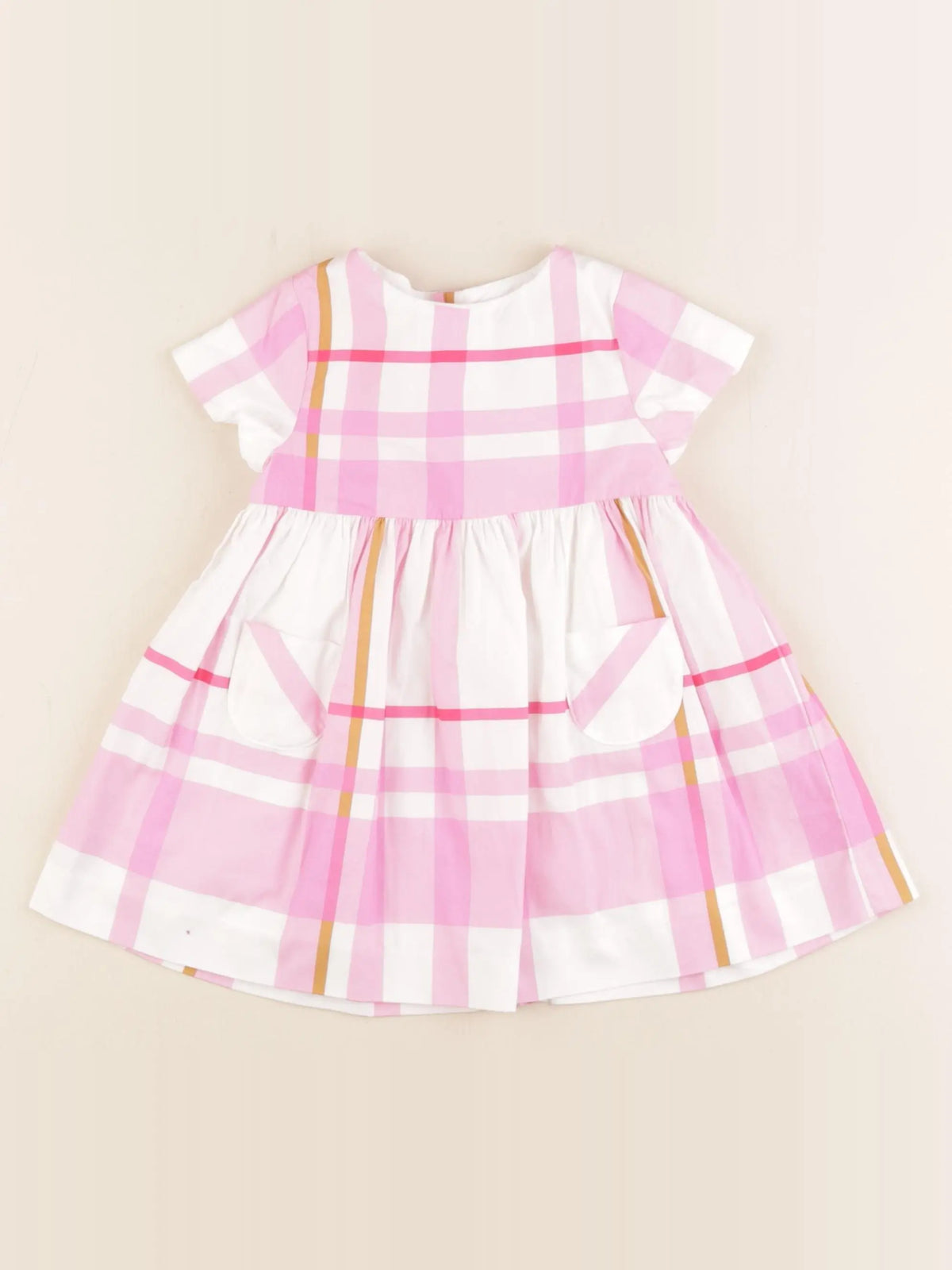 Jacadi - robe rose - 12 mois