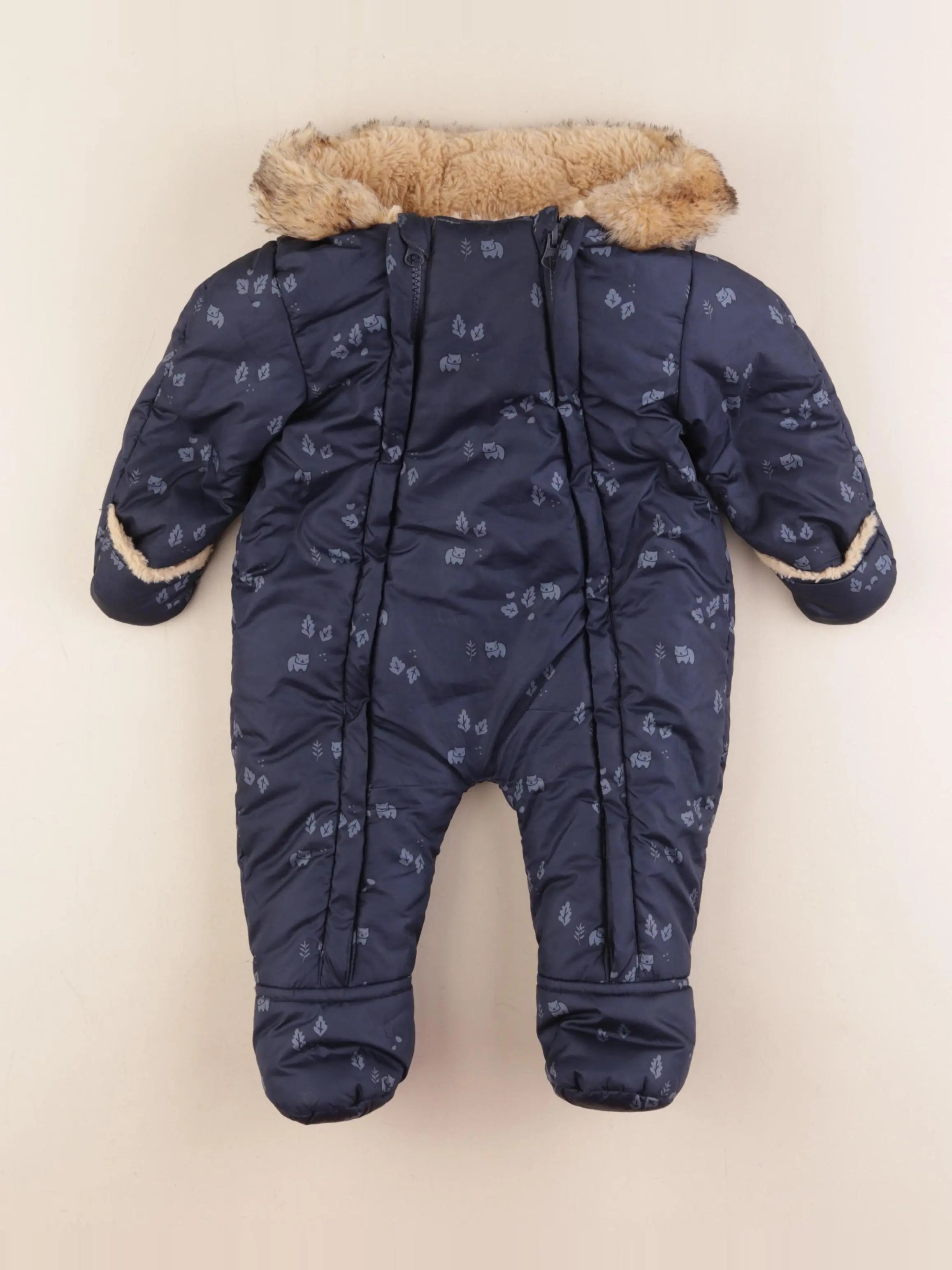 Vertbaudet - combi-pilote bleu - 6 mois