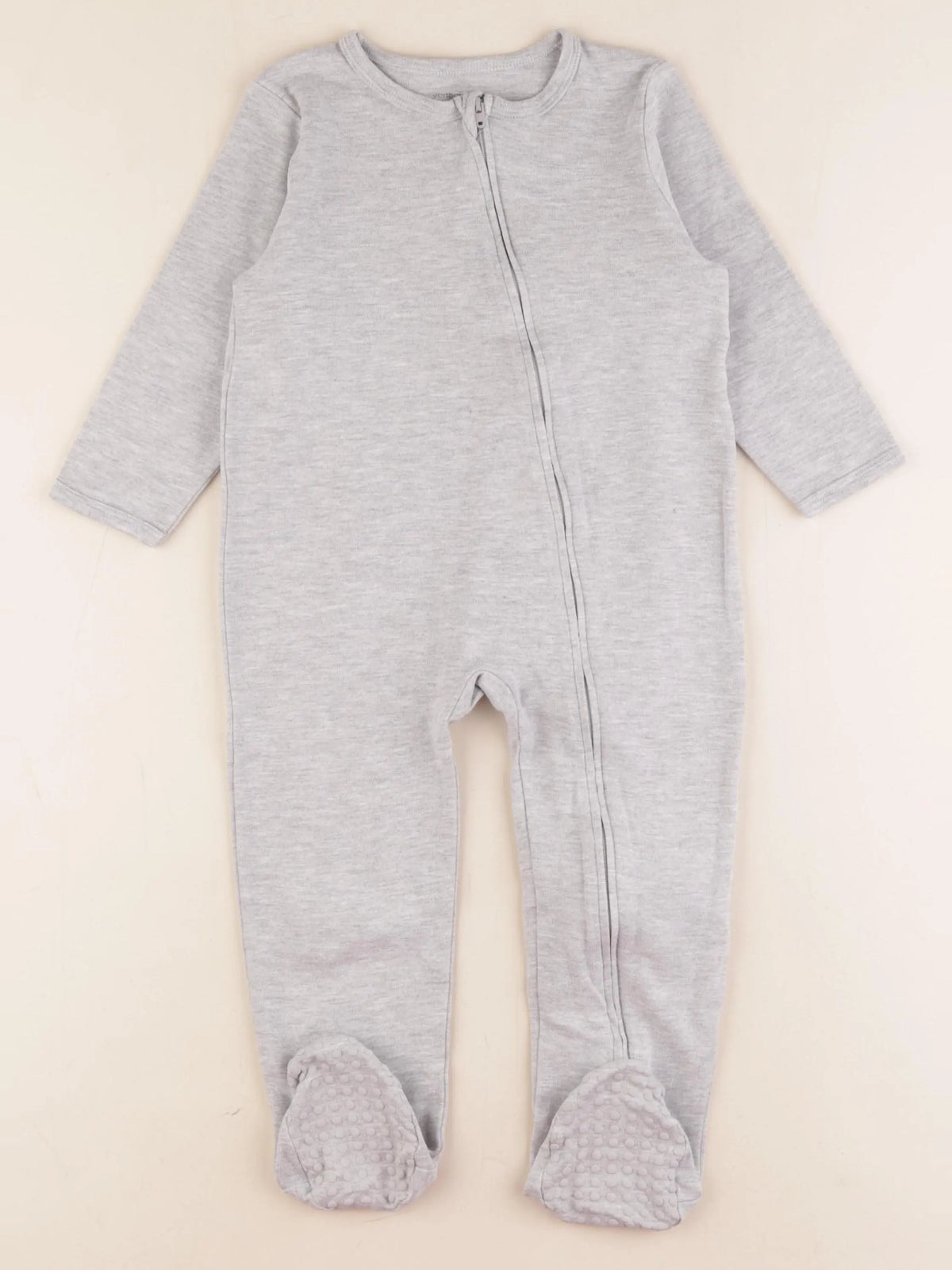 Vertbaudet - pyjama coton gris - 36 mois