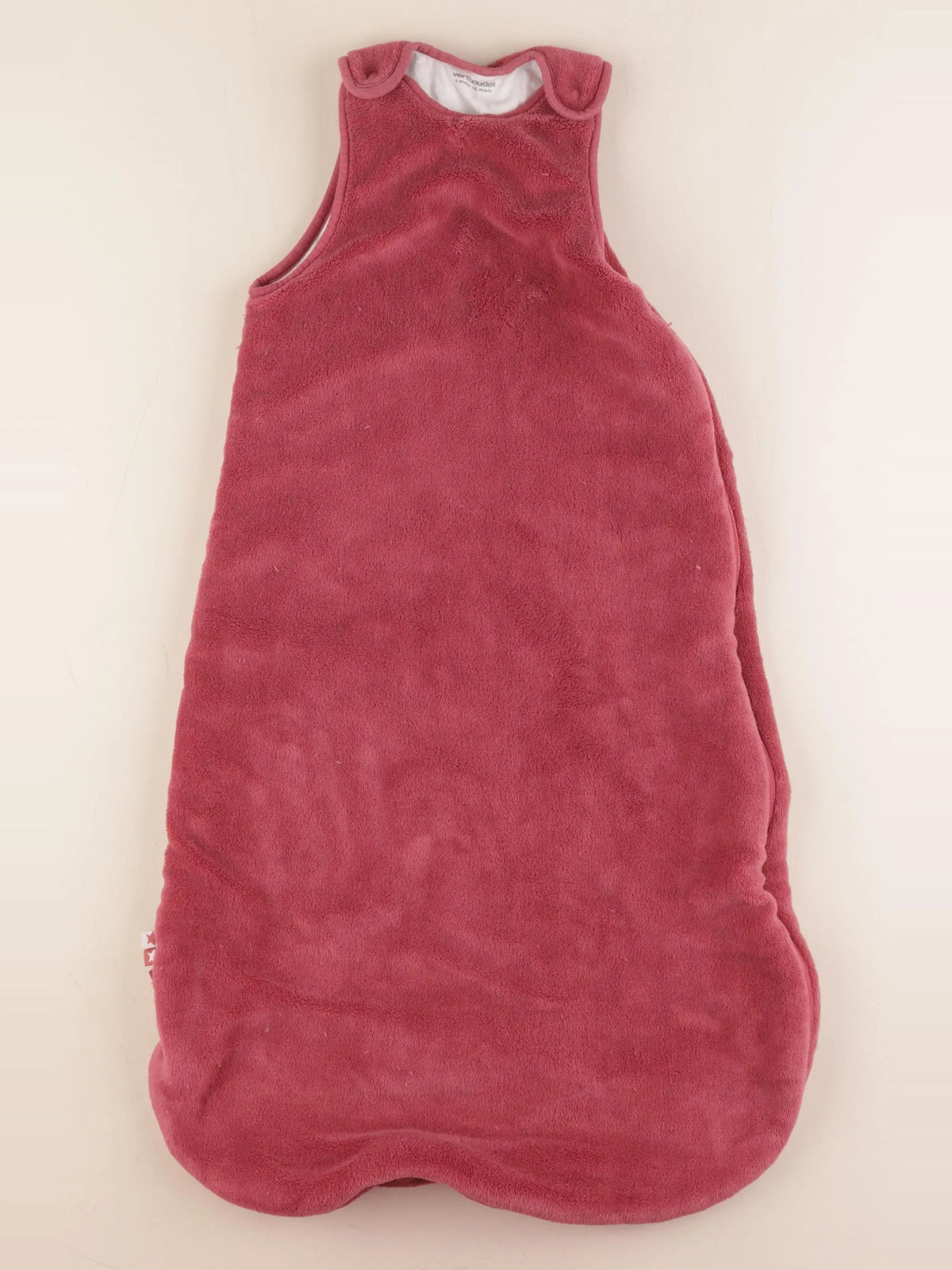 Vertbaudet - gigoteuse TOG 3 rouge - 6/18 mois