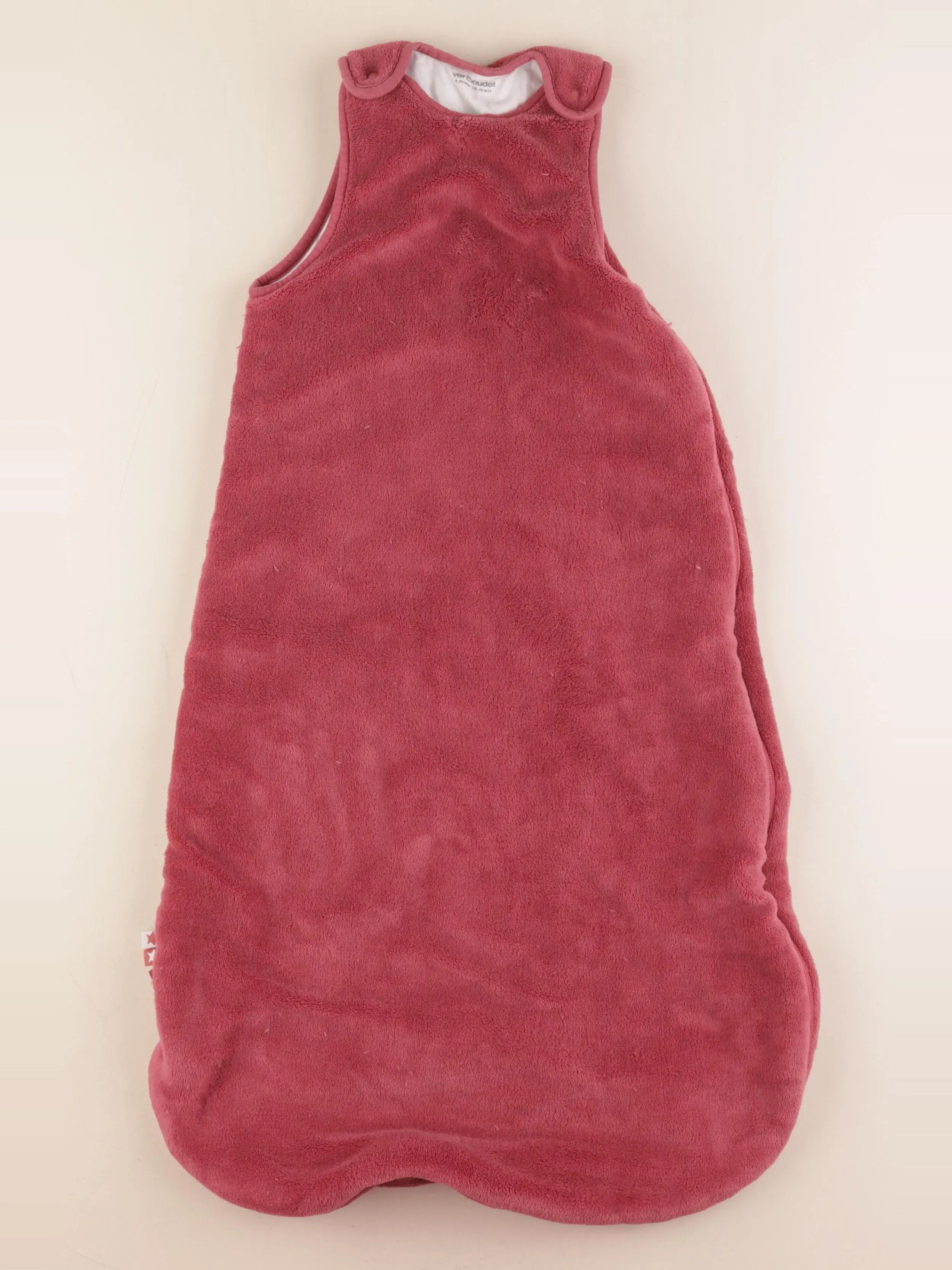 Vertbaudet - gigoteuse TOG 3 rouge - 6/18 mois