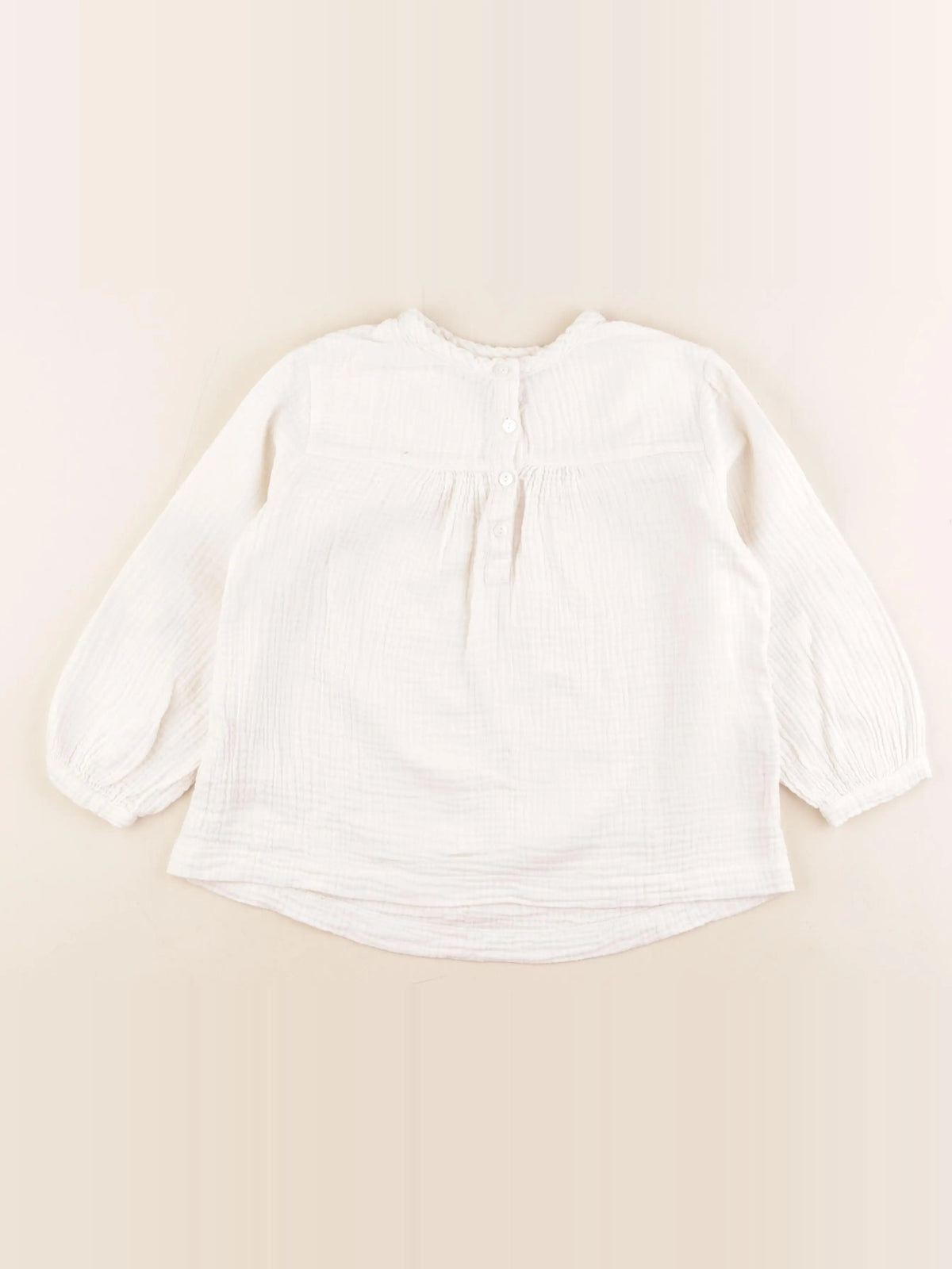 Longlivethequeen - blouse beige - 4 ans