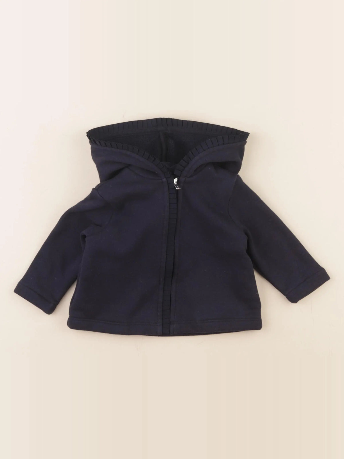 Jacadi - sweat bleu - 6 mois