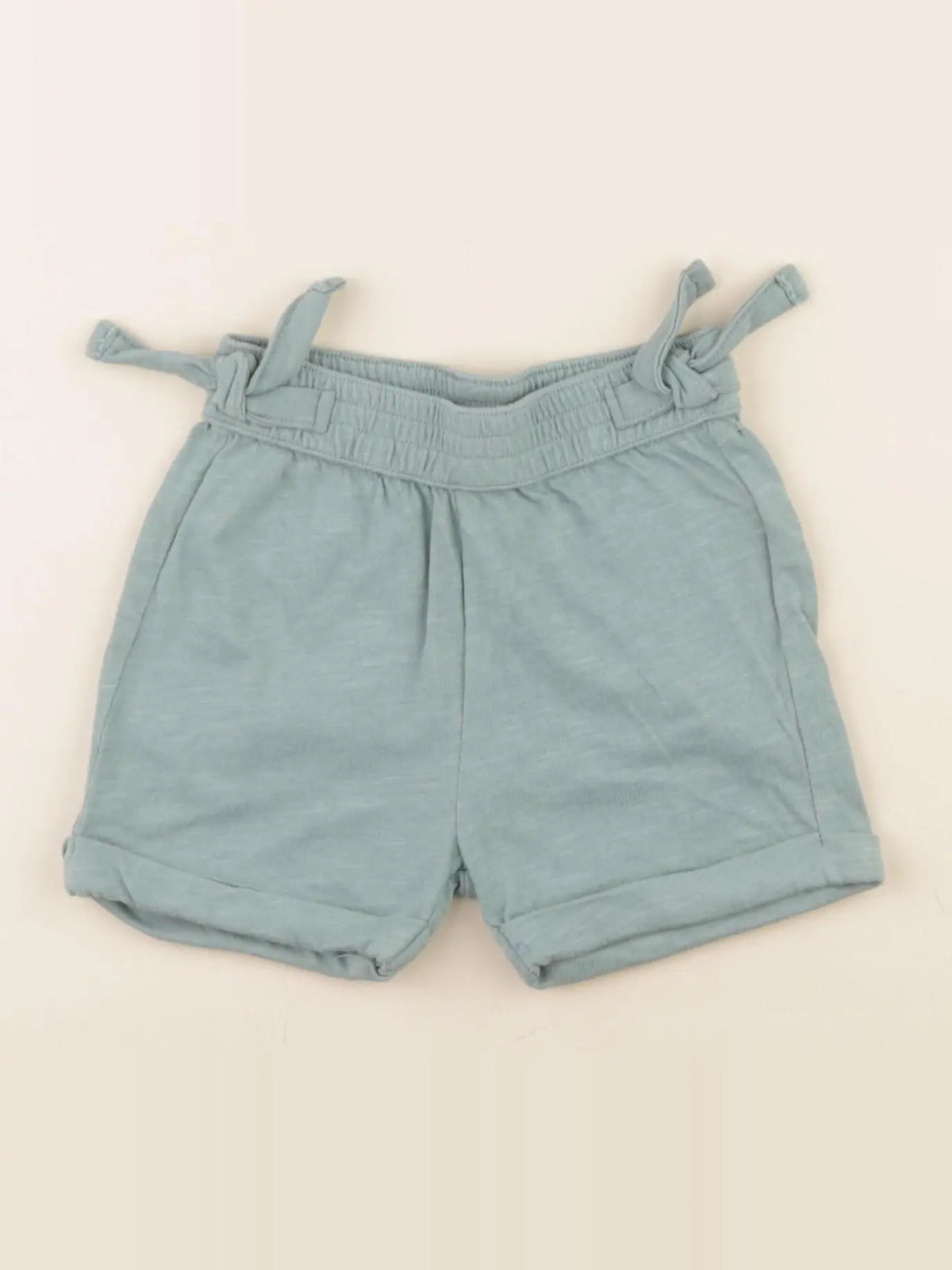 Vertbaudet - short vert - 12 mois