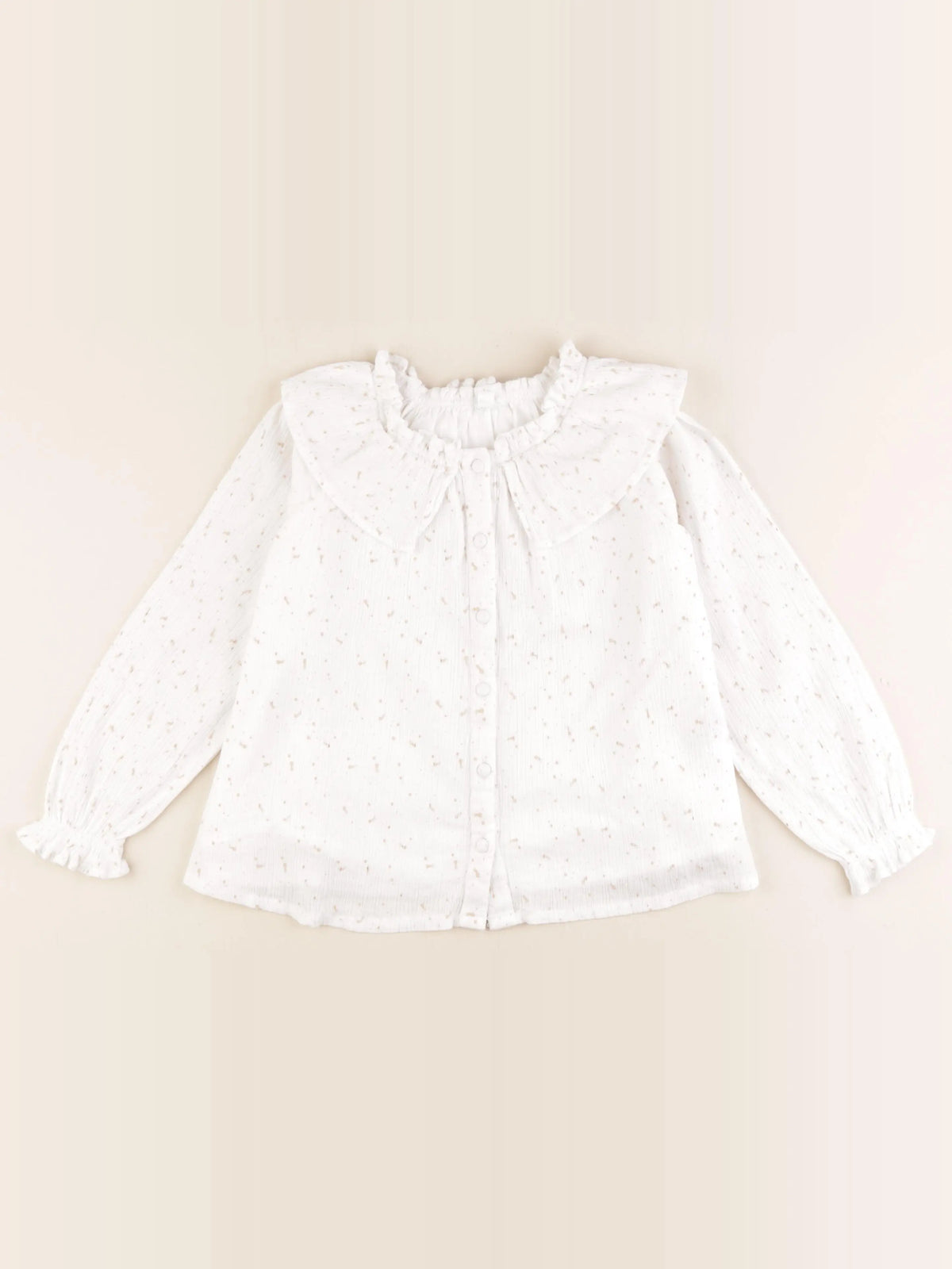 Vertbaudet - blouse blanc - 7 ans