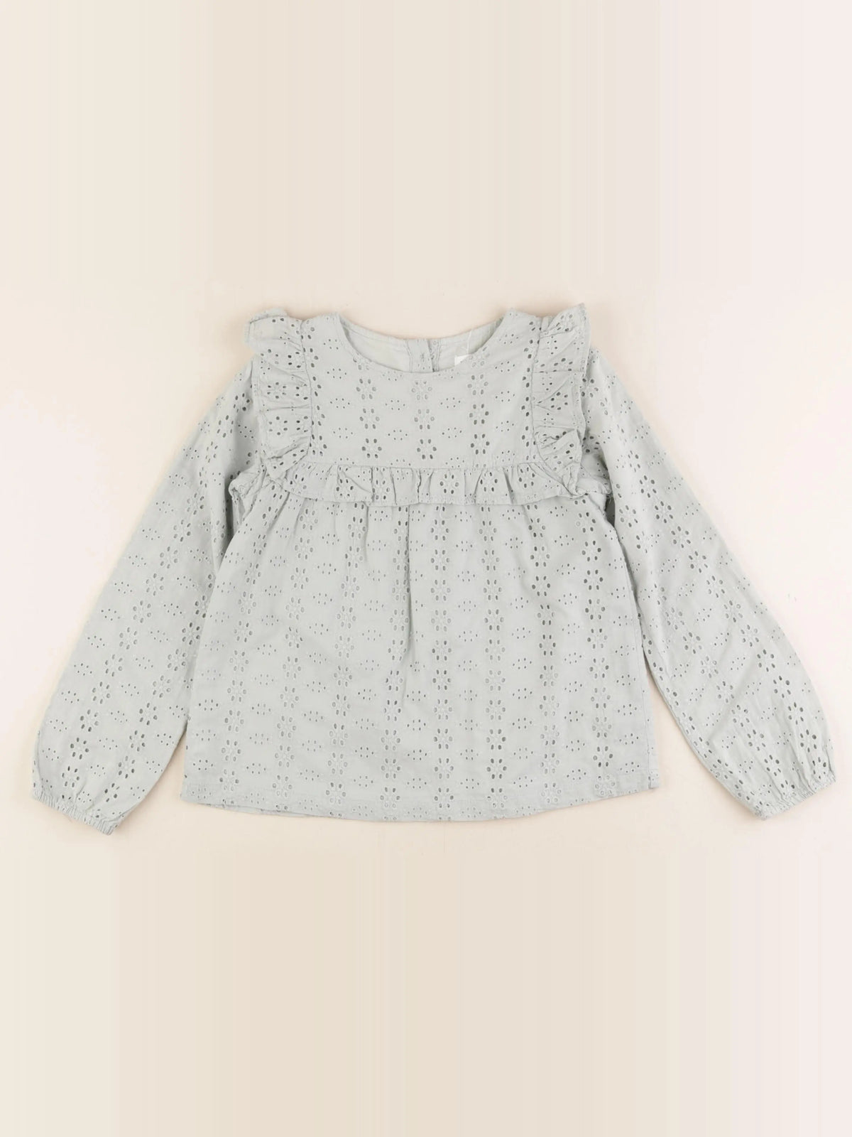 Vertbaudet - blouse vert - 8 ans