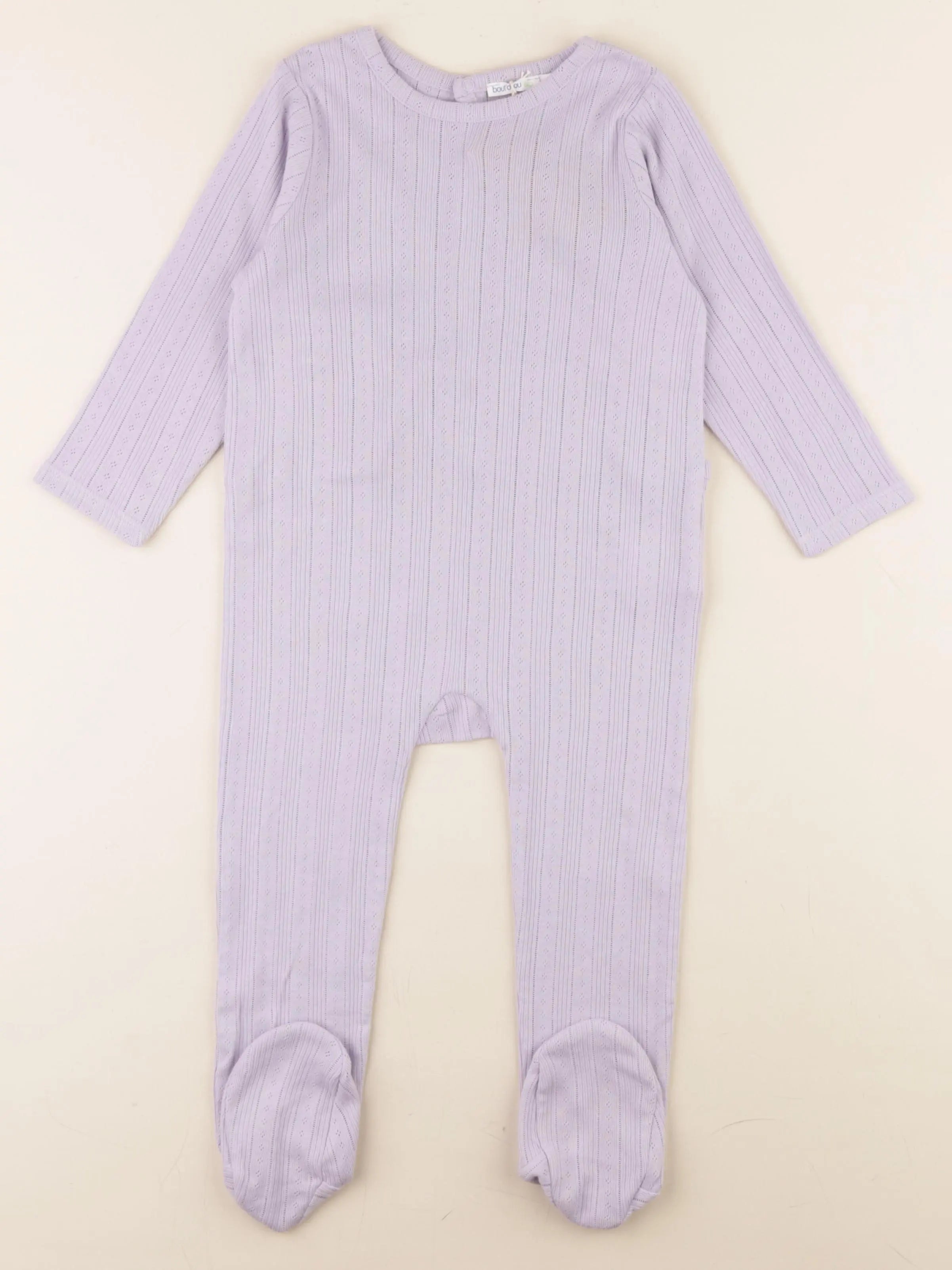 Boutchou - pyjama coton violet - 24 mois