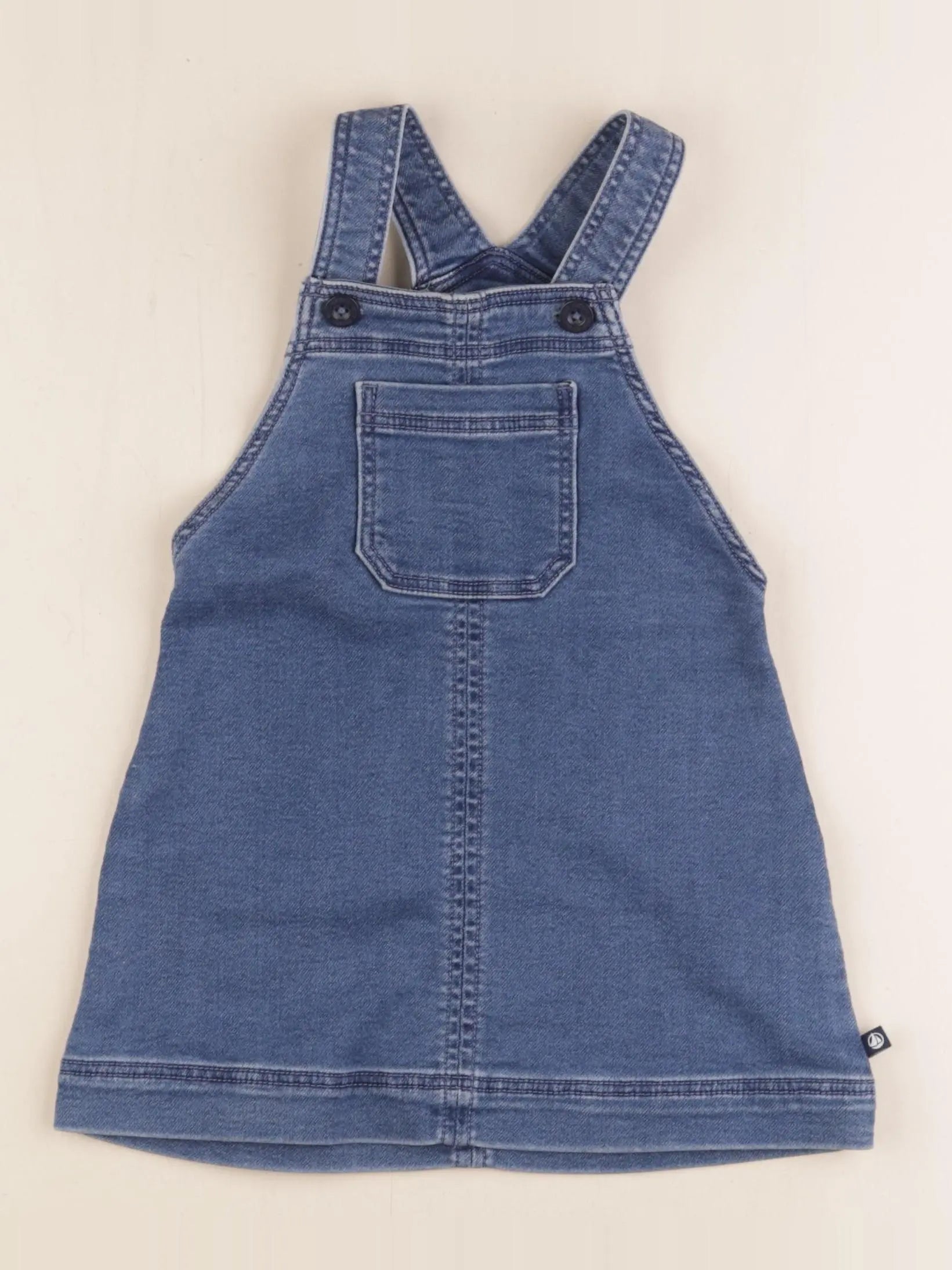 Petit Bateau - robe bleu - 3 ans