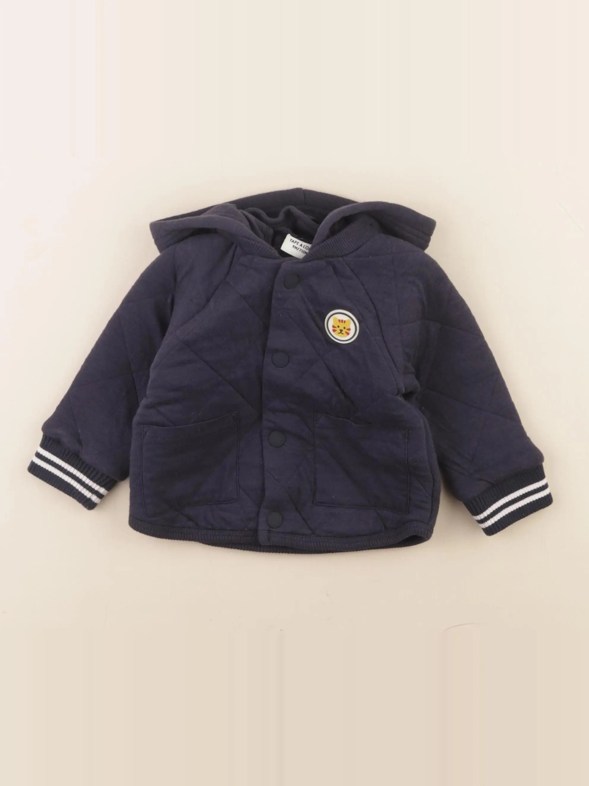 Tape à l'oeil - veste bleu - 9 mois