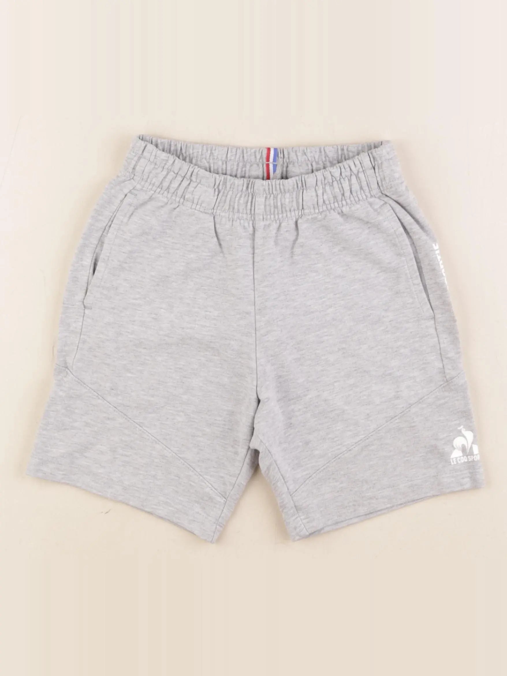 Le Coq Sportif - short gris - 8 ans