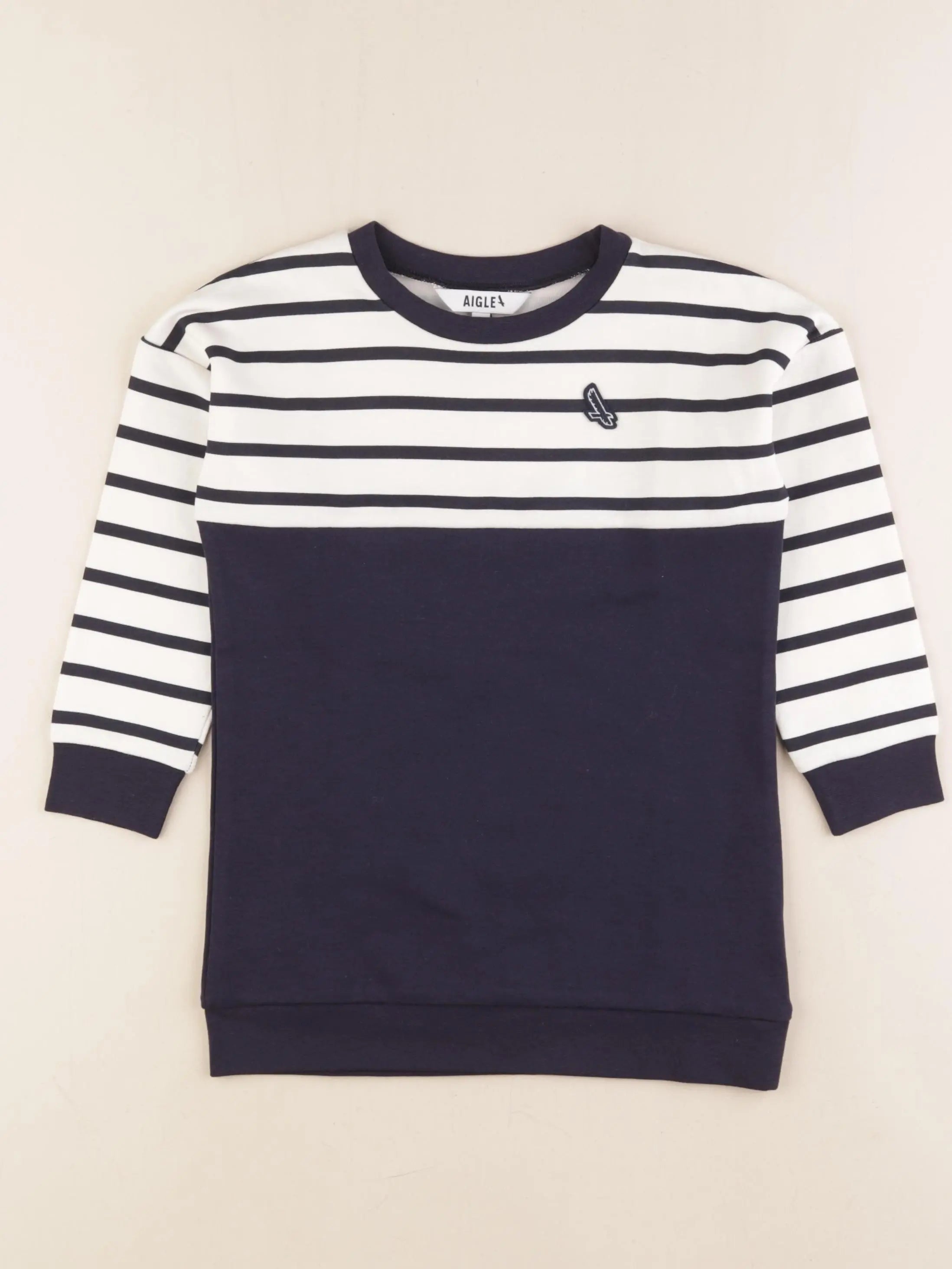 Aigle - robe bleu, blanc - 4 ans