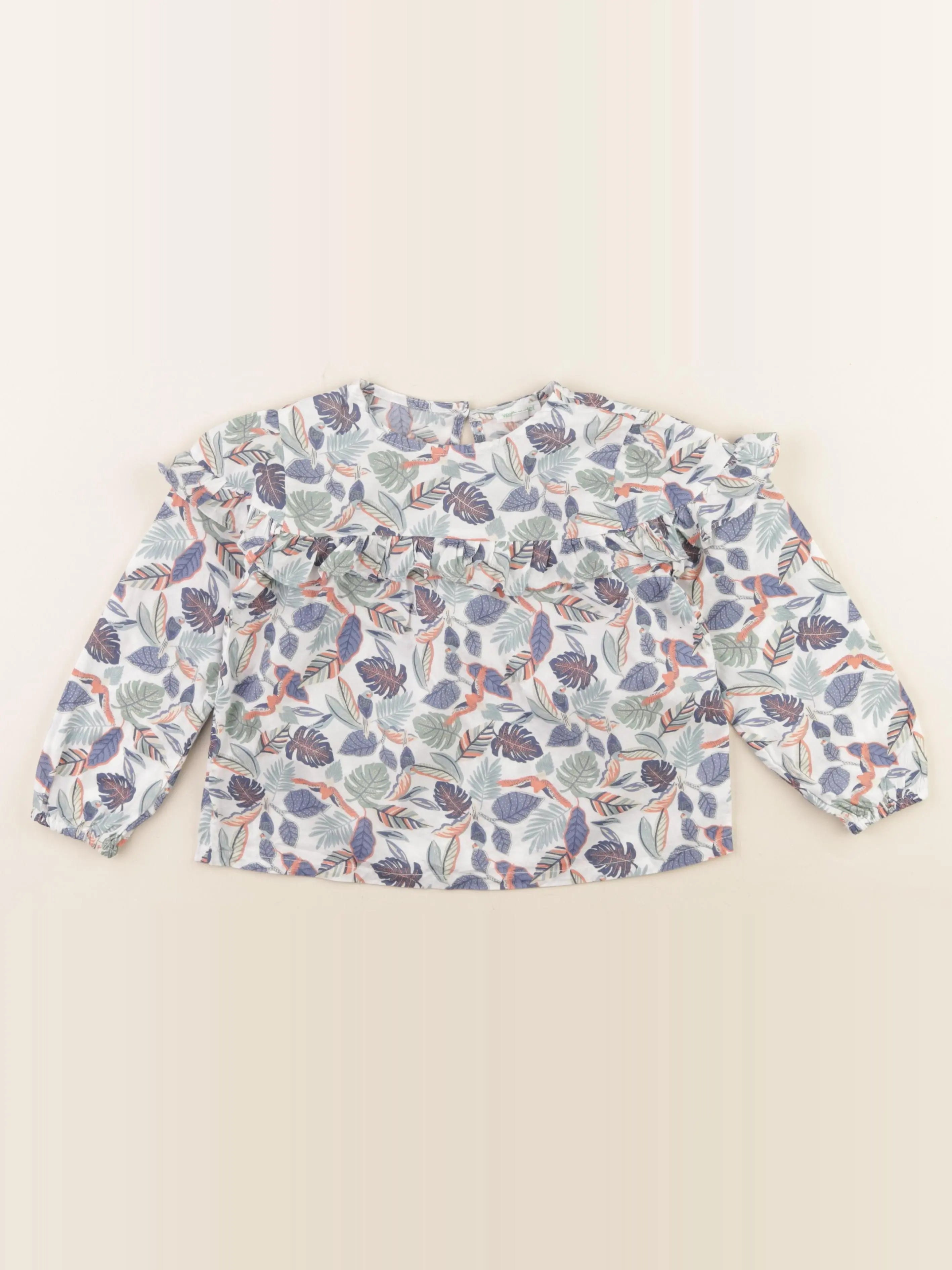 Vertbaudet - blouse multicolore - 5 ans