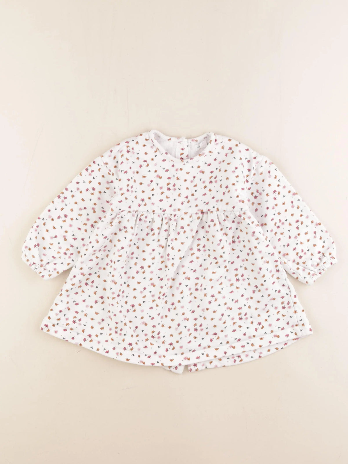 Vertbaudet - robe blanc - 24 mois