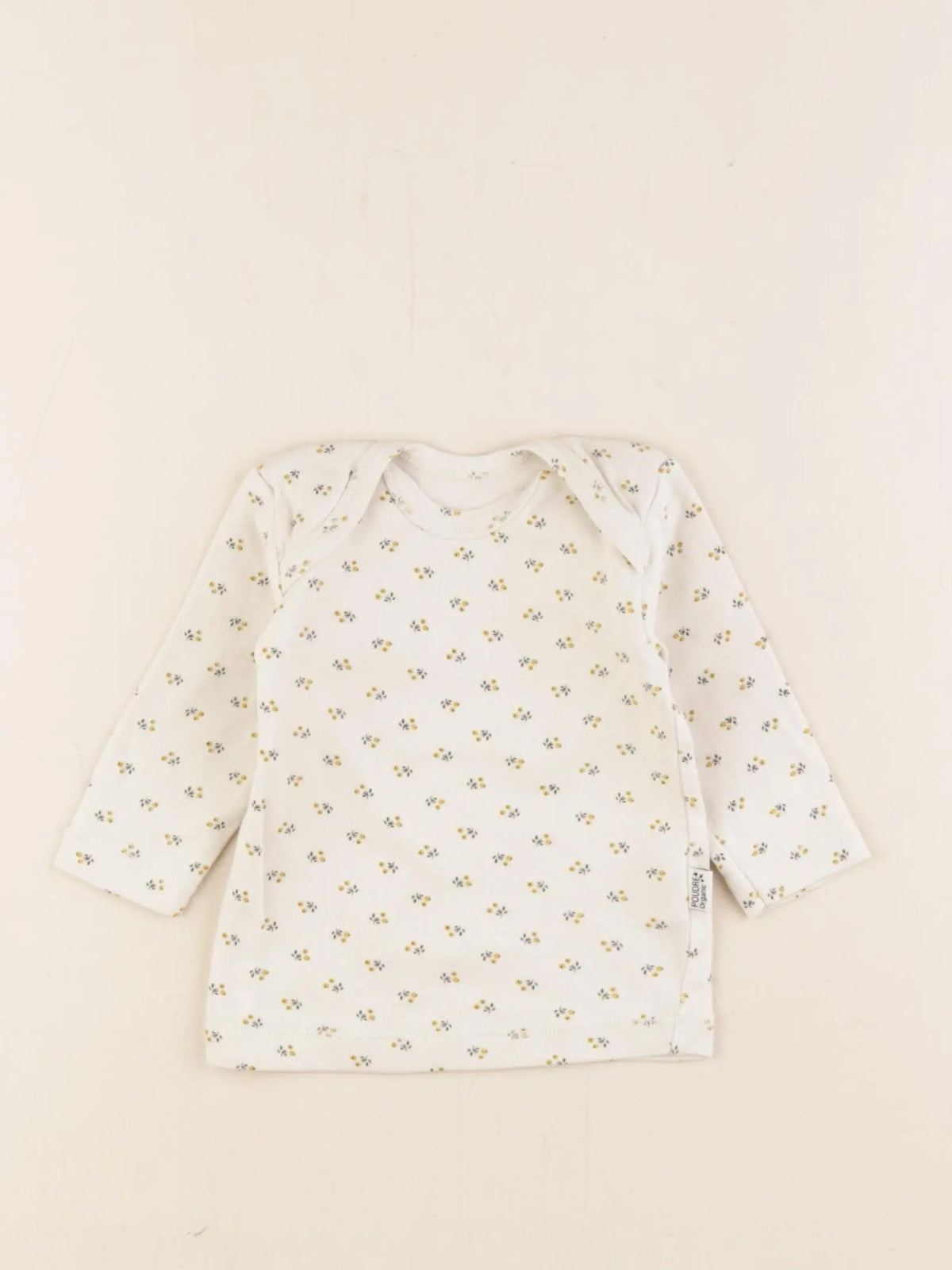 Poudre Organic - tee-shirt beige - 6 mois