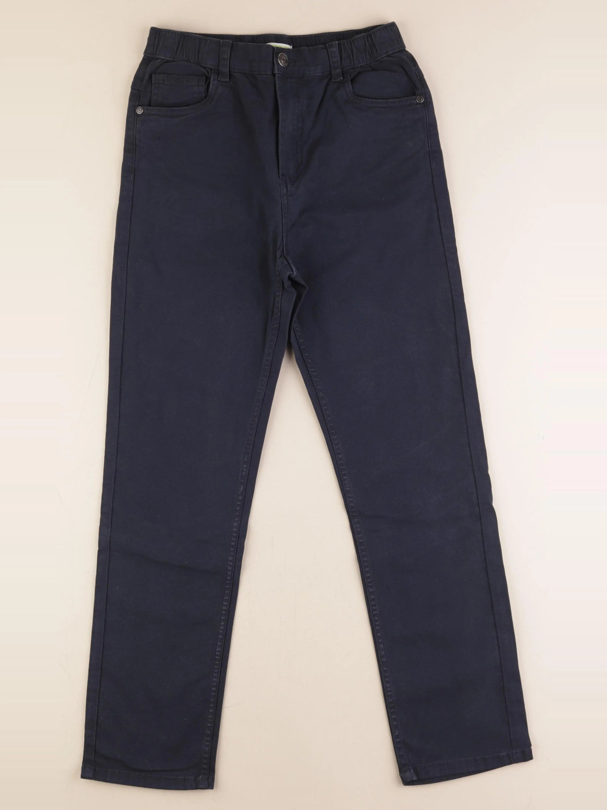 Vertbaudet - pantalon bleu - 12 ans