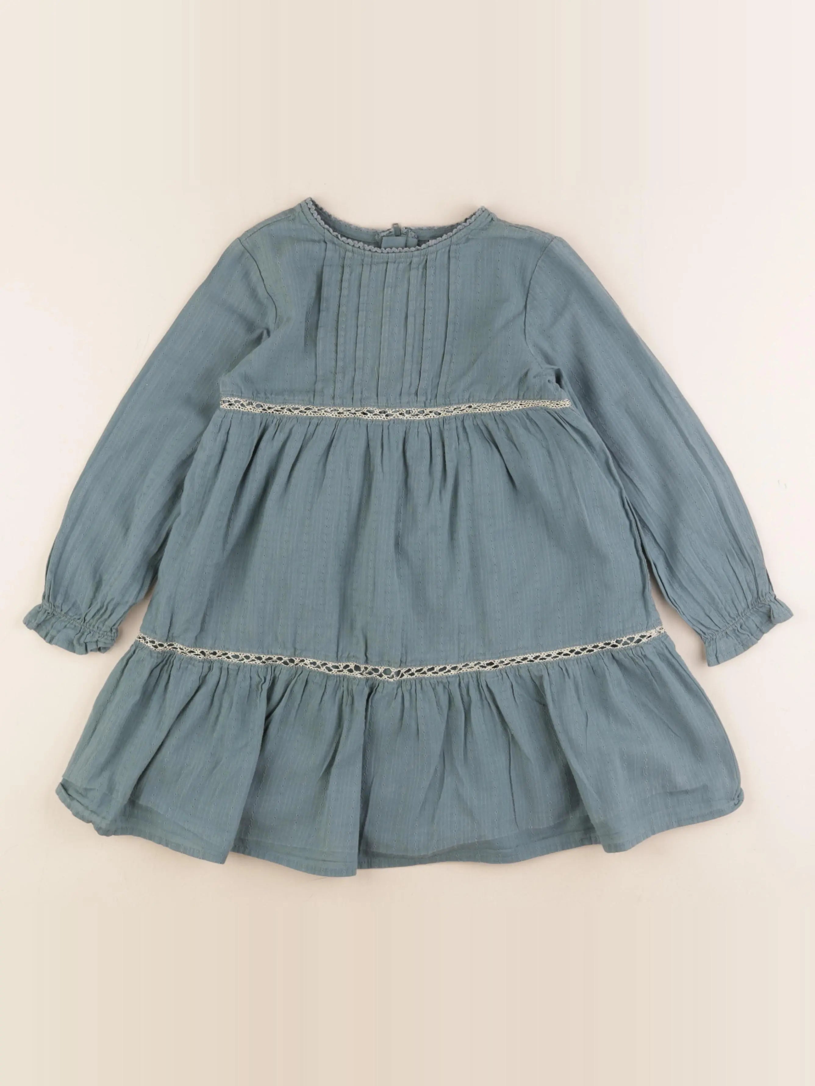 Tape à l'oeil - robe vert - 4 ans