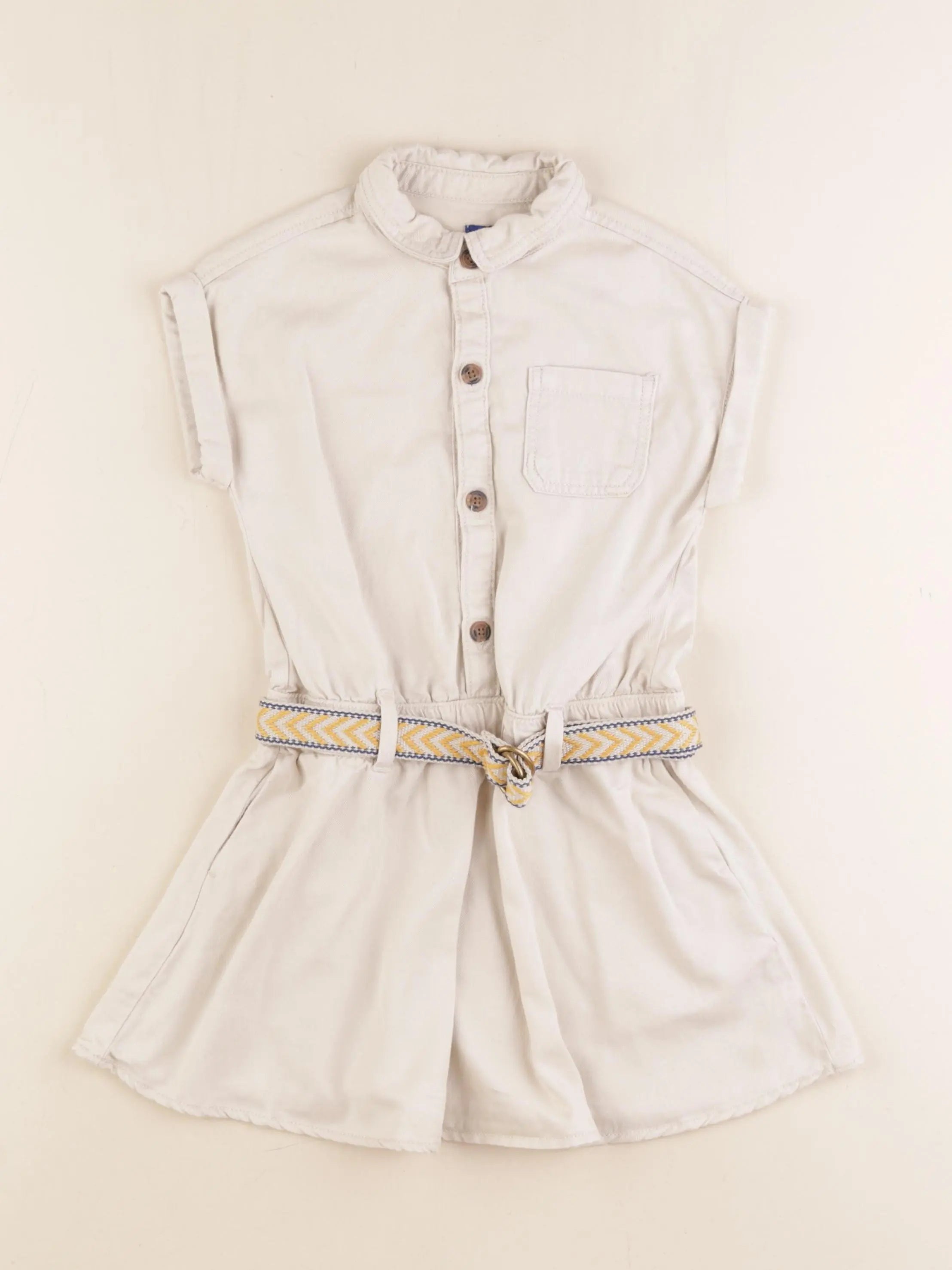 Okaidi - robe beige - 5 ans