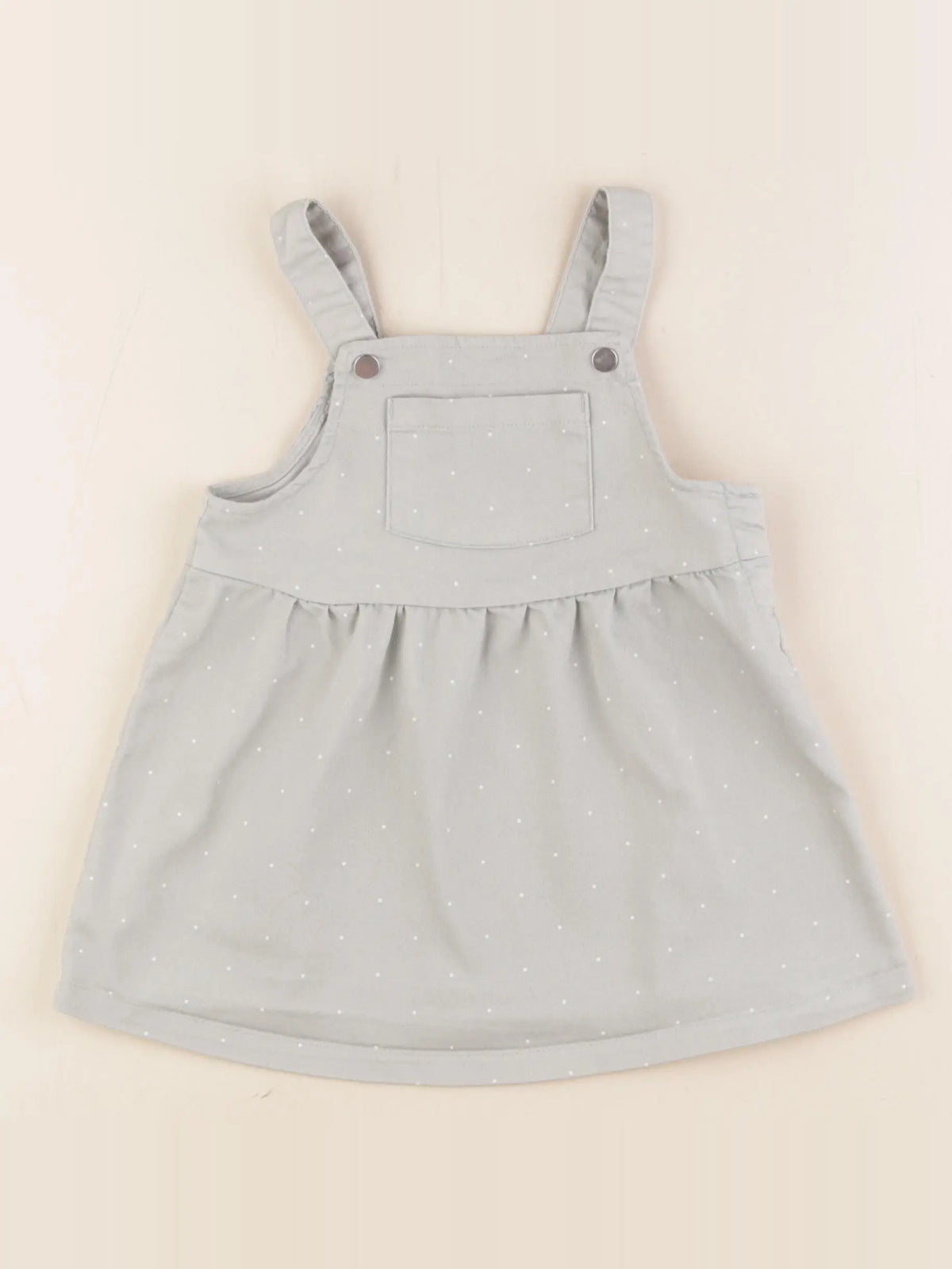 H&M - robe vert - 9/12 mois