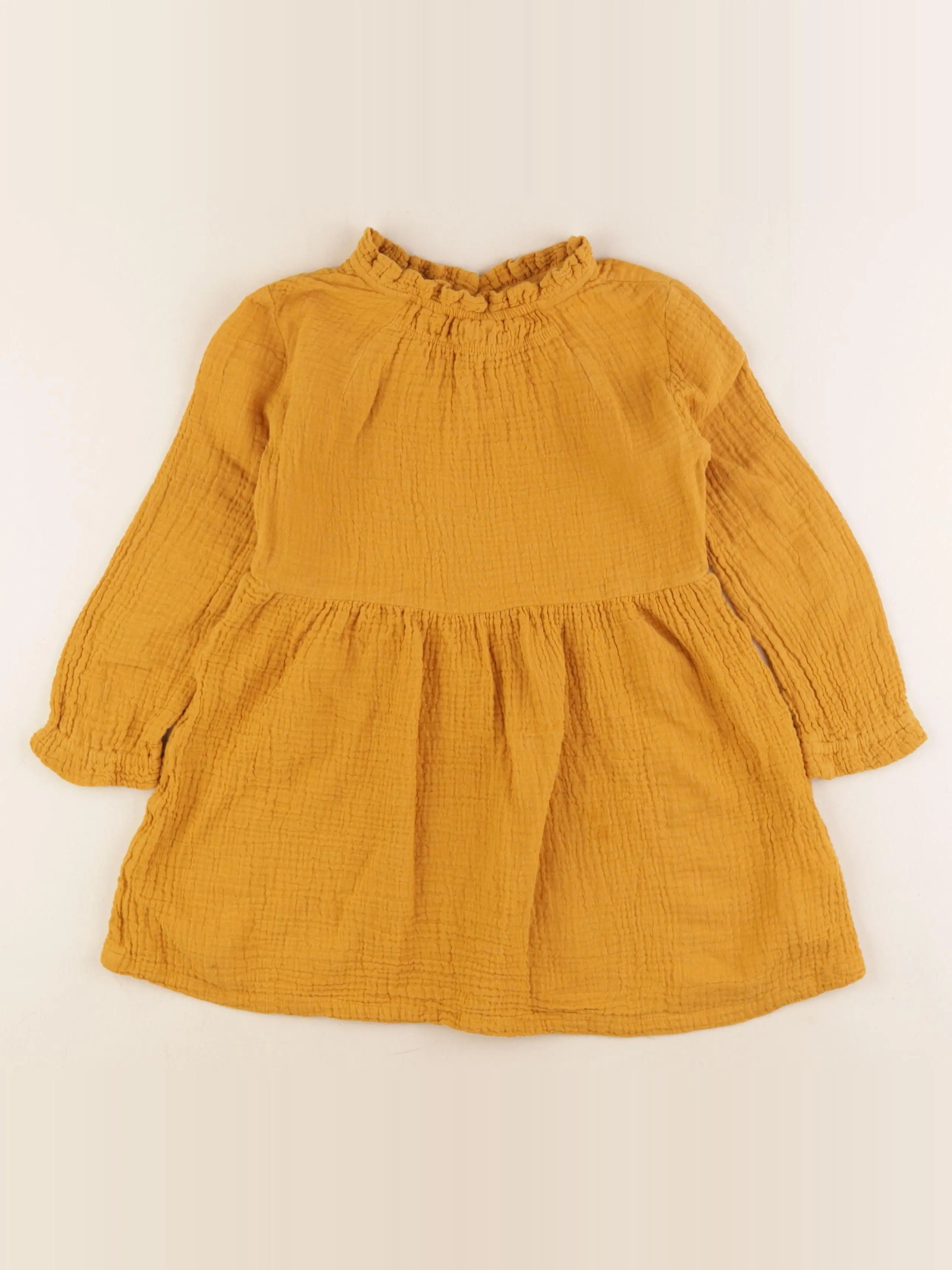 Okaidi - robe jaune - 5 ans