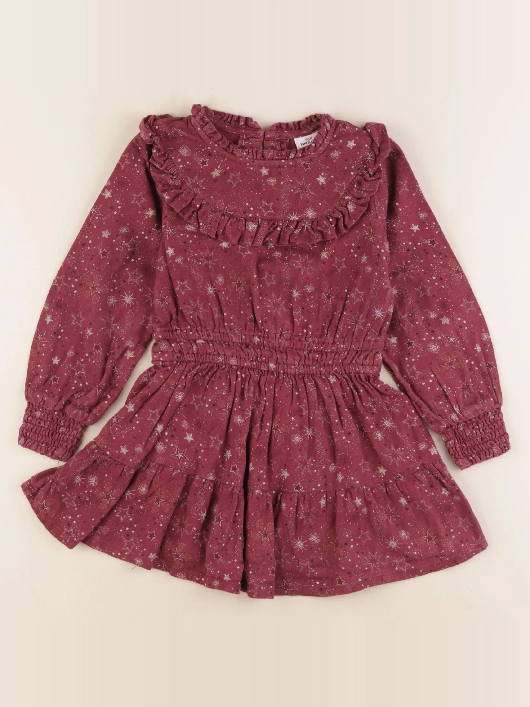 Tape à l'oeil - robe rose - 4 ans