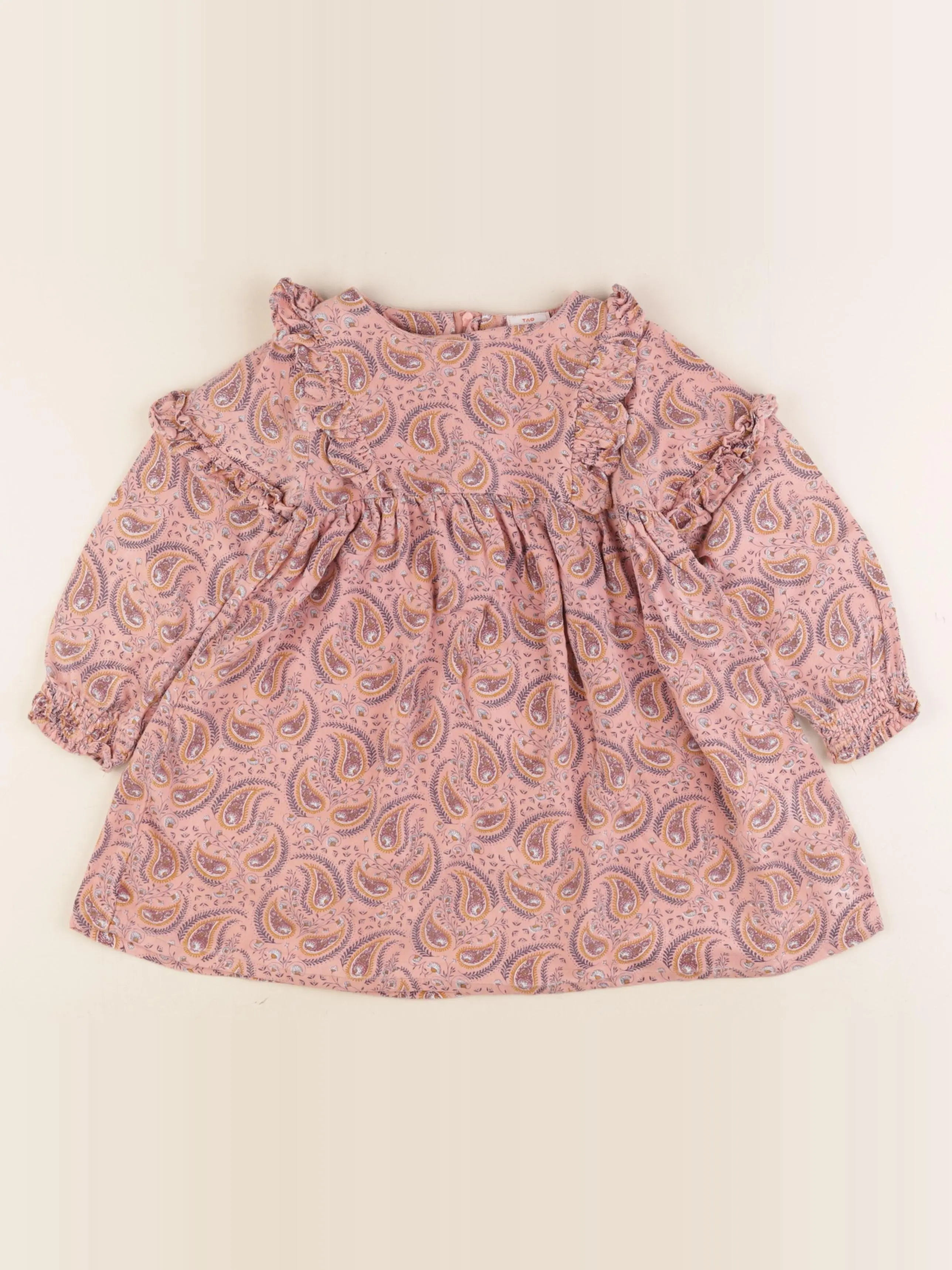 Tape à l'oeil - robe rose - 3 ans