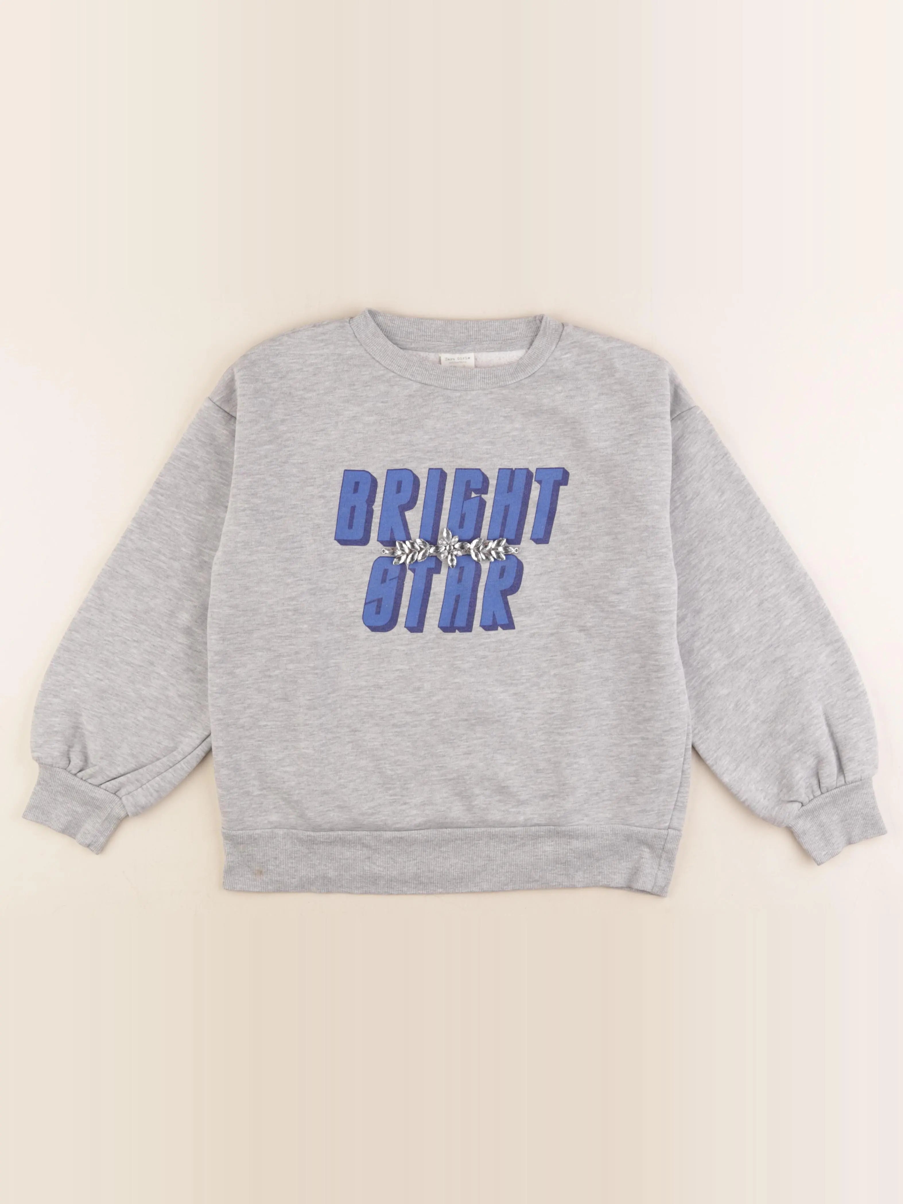 Zara - sweat gris - 9 ans