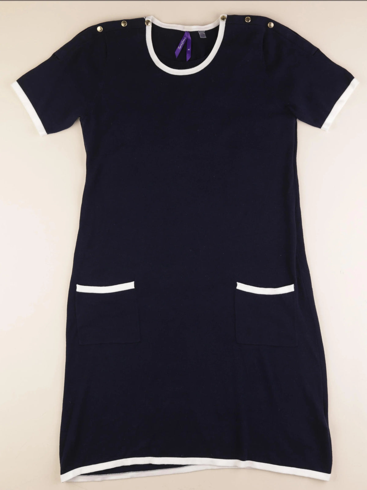 Seraphine - robe allaitement bleu - 40 à 42