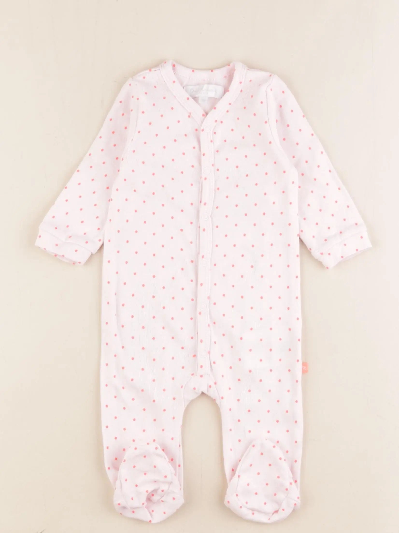 Cadet Rousselle - pyjama coton rose - 3 mois