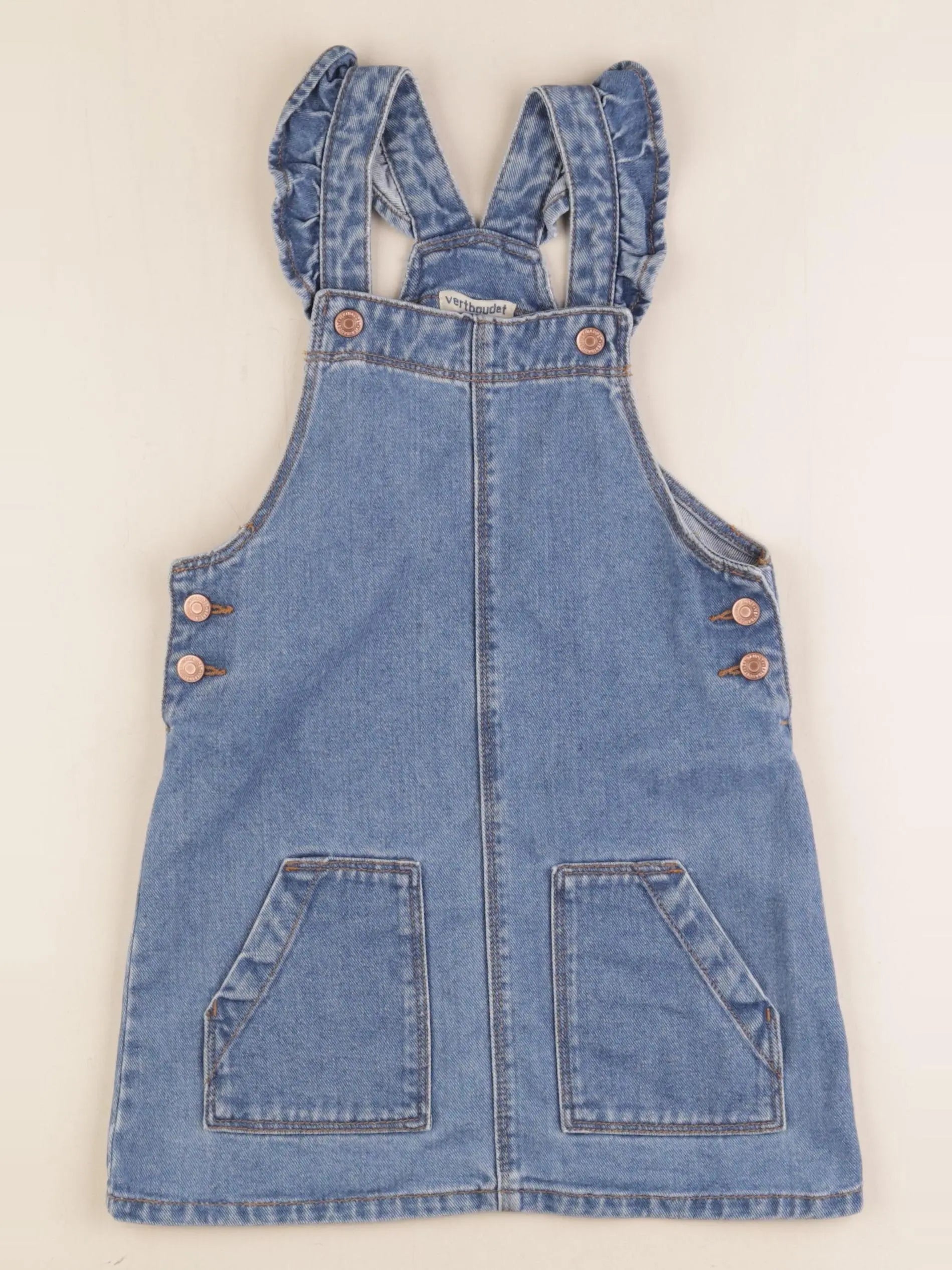 Vertbaudet - robe bleu - 6 ans