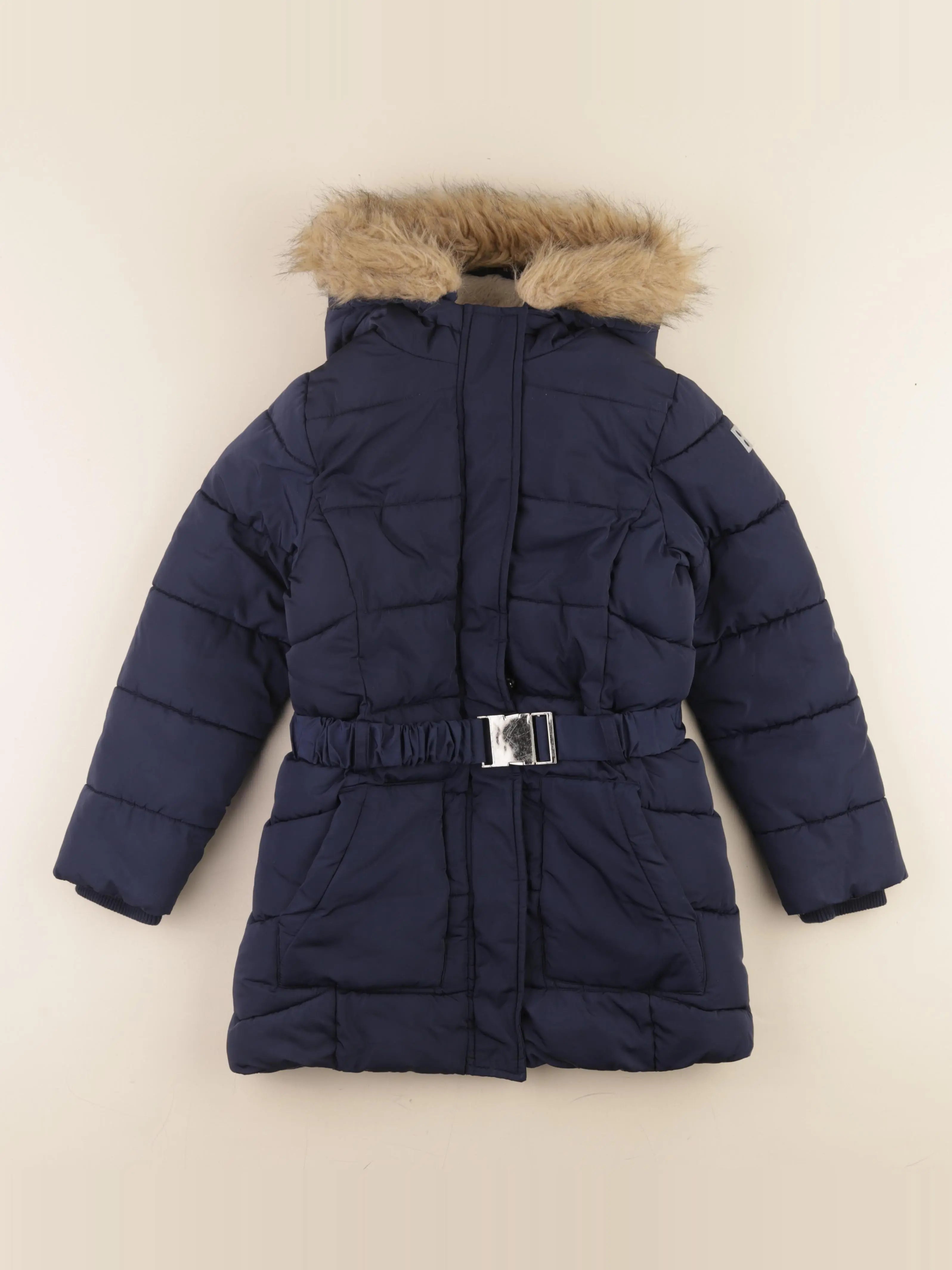 Okaidi - parka bleu - 8 ans