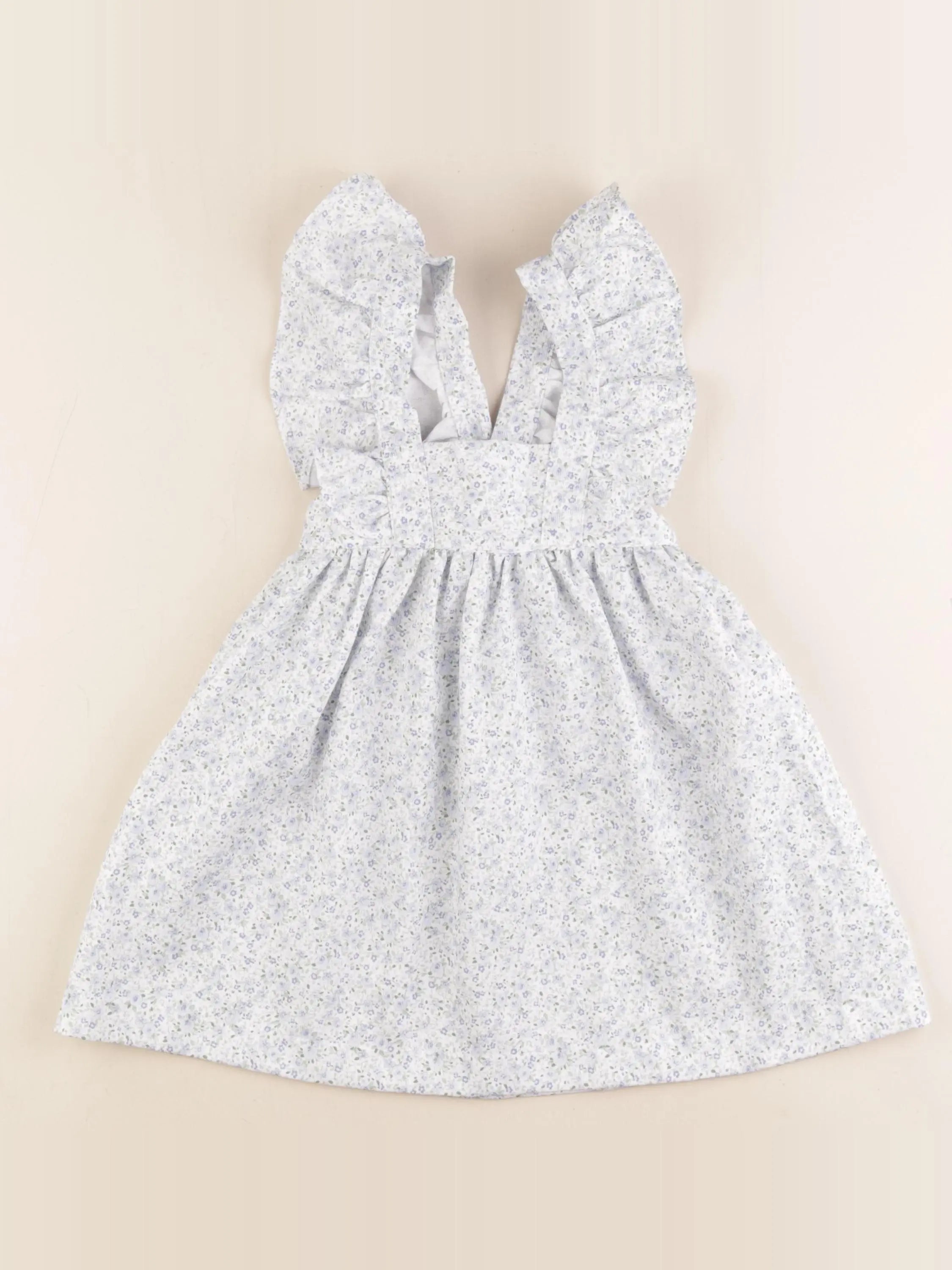 Lola Palacios - robe bleu - 4 ans