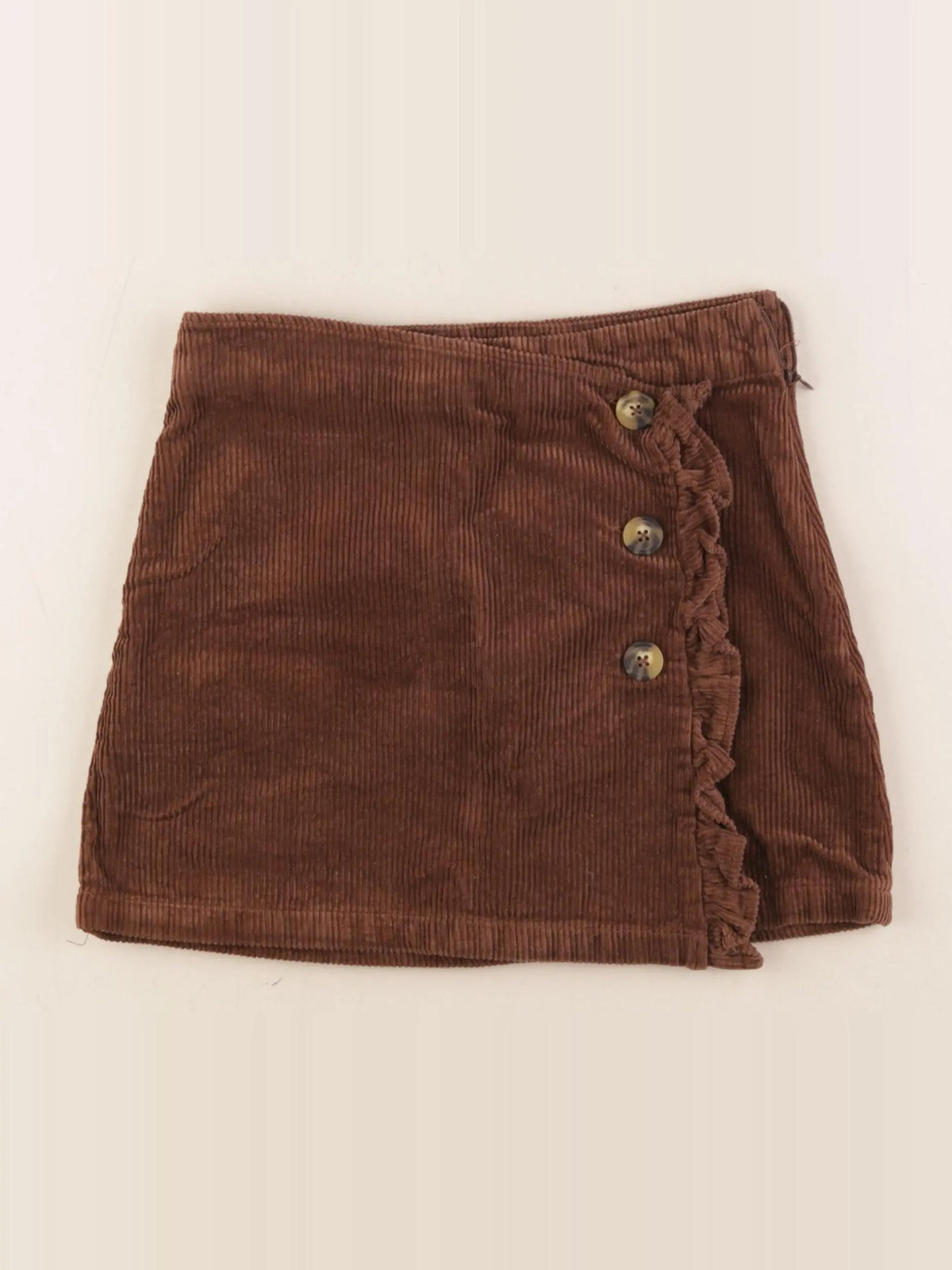 Vertbaudet - jupe marron - 9 ans