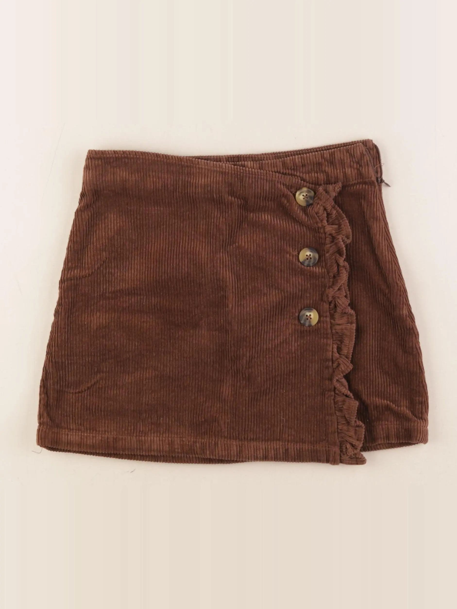 Vertbaudet - jupe marron - 9 ans