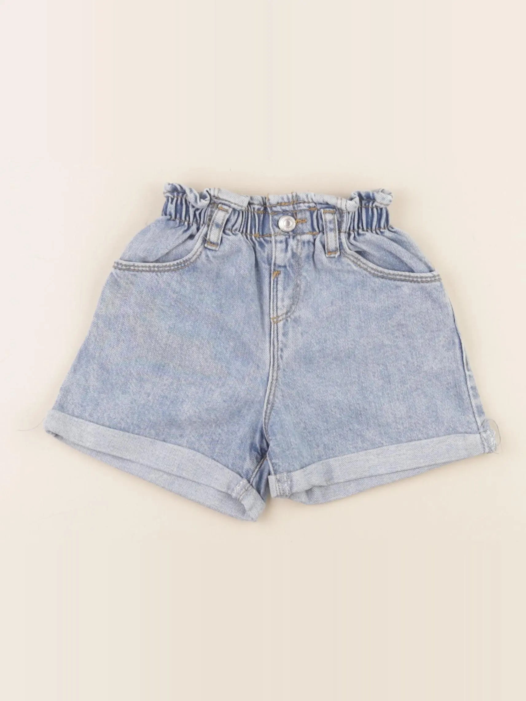 Zara - short bleu - 3/4 ans