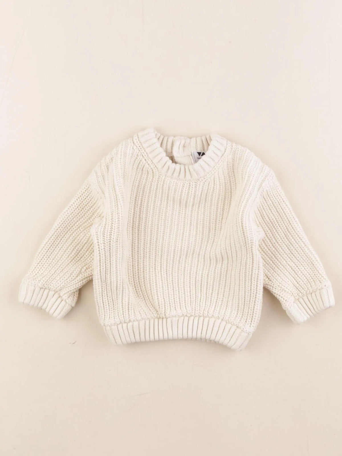 Tape à l'oeil - pull beige - 6 mois