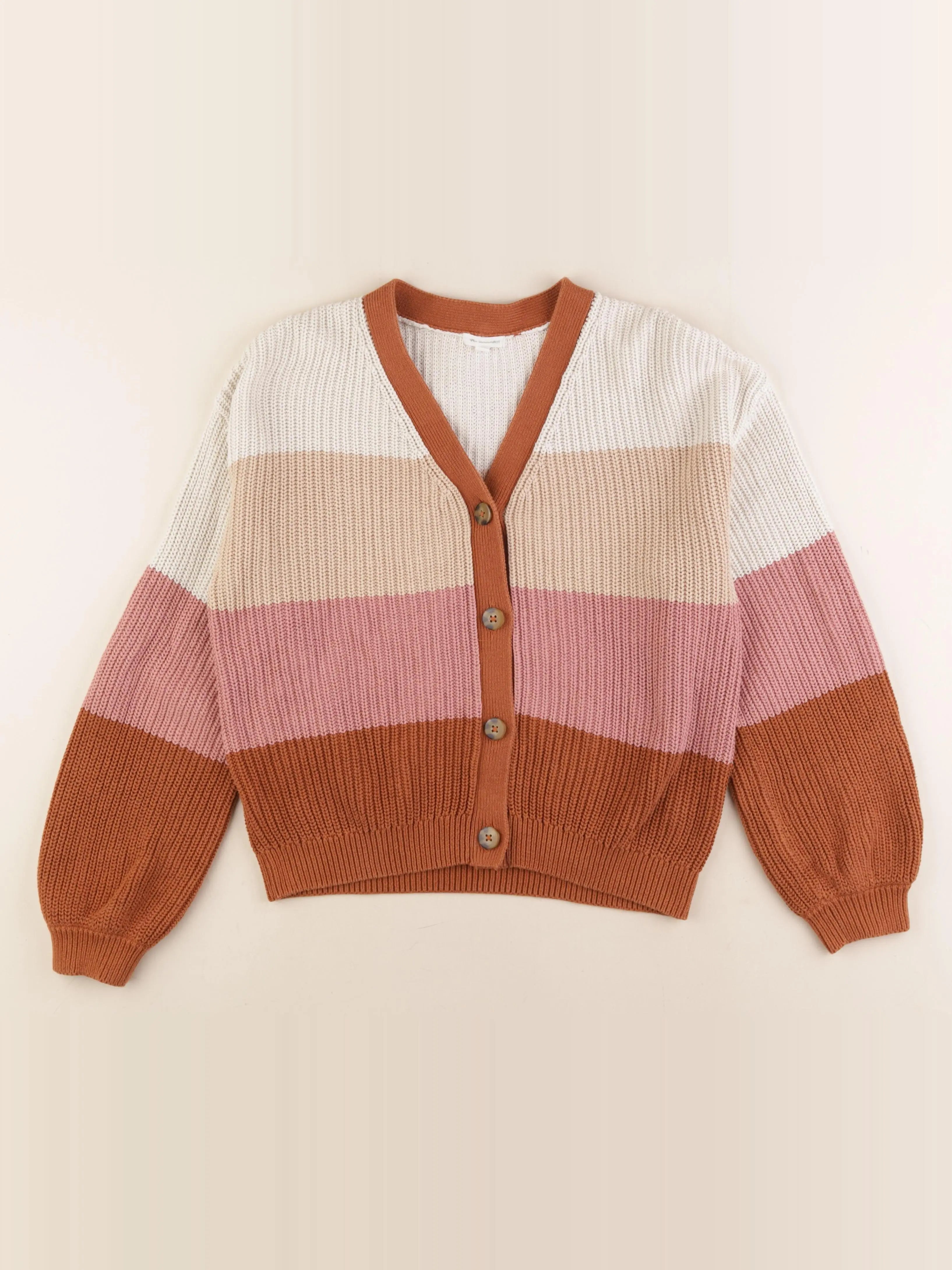 Vertbaudet - gilet multicolore - 12 ans