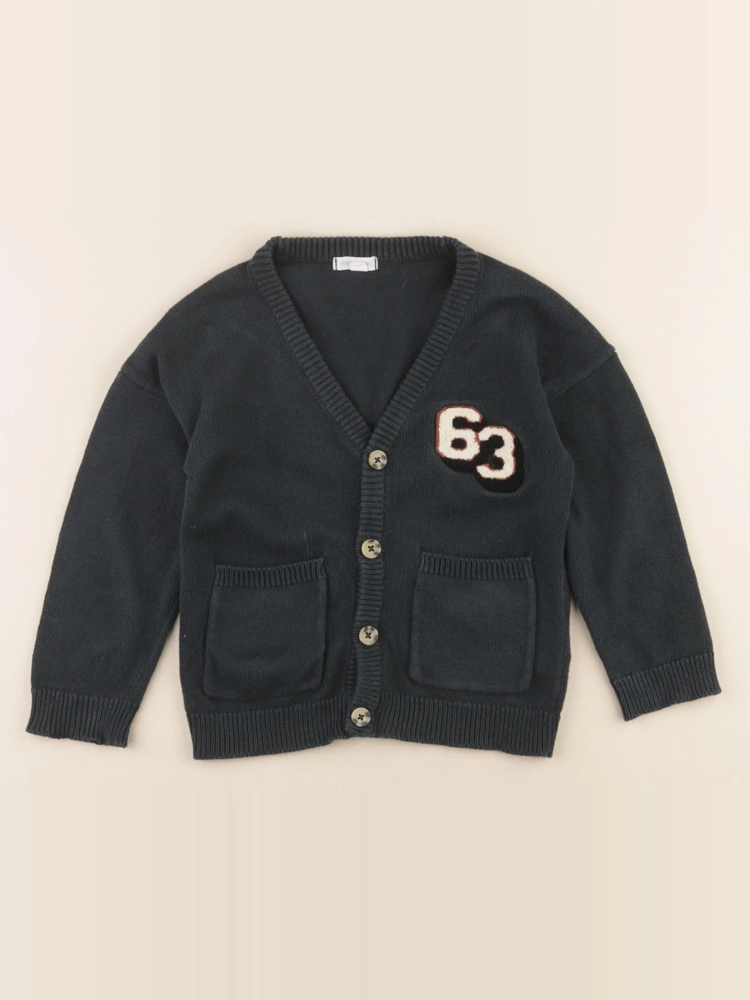 Vertbaudet - gilet vert - 4 ans