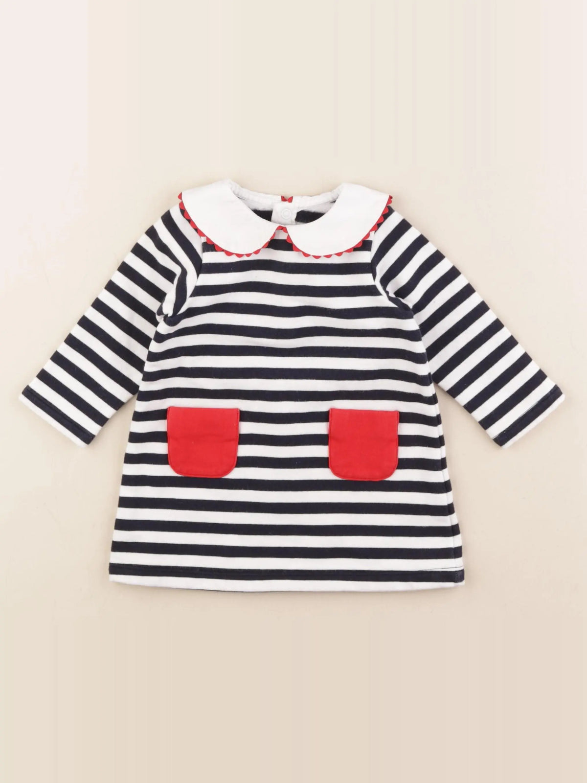Jacadi - robe bleu - 6 mois