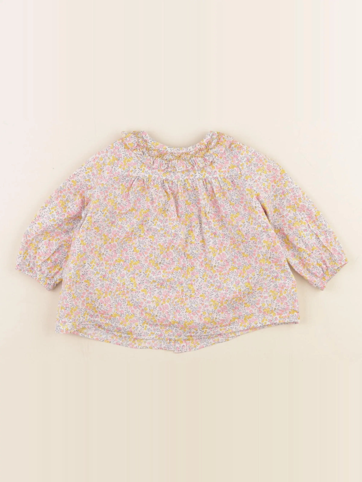 Cyrillus - blouse rose - 6 mois