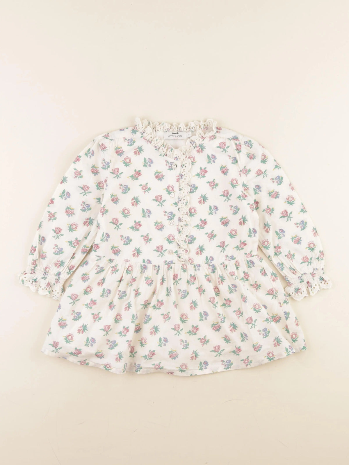 Cyrillus - robe multicolore - 3 ans